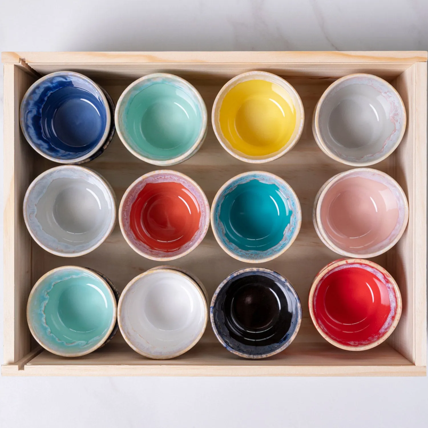24 Lungo Cups, Wooden Box