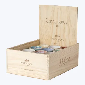 24 Lungo Cups, Wooden Box