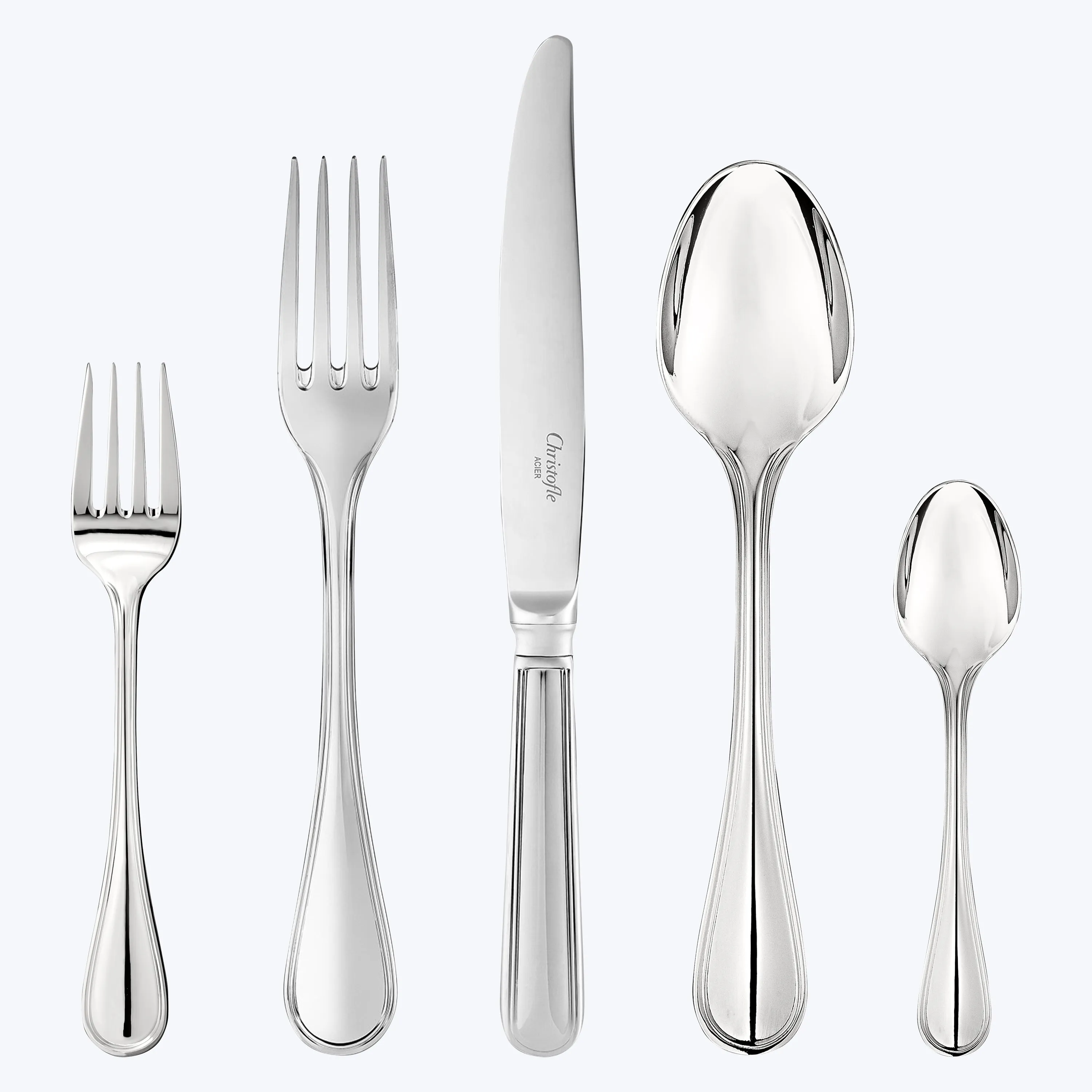 Albi Stainless Steel 5-piece Flatware Set