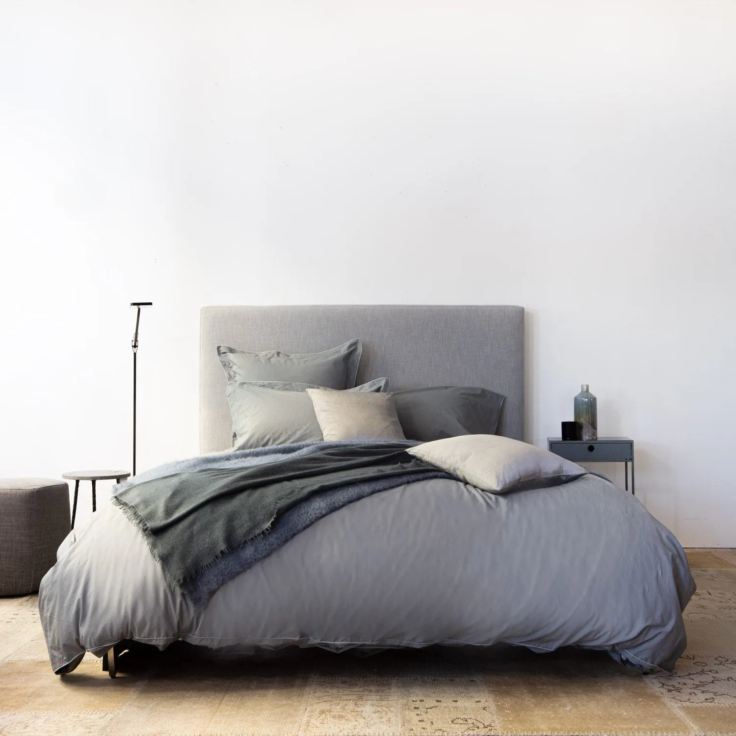 Aura Cotton Percale Duvet