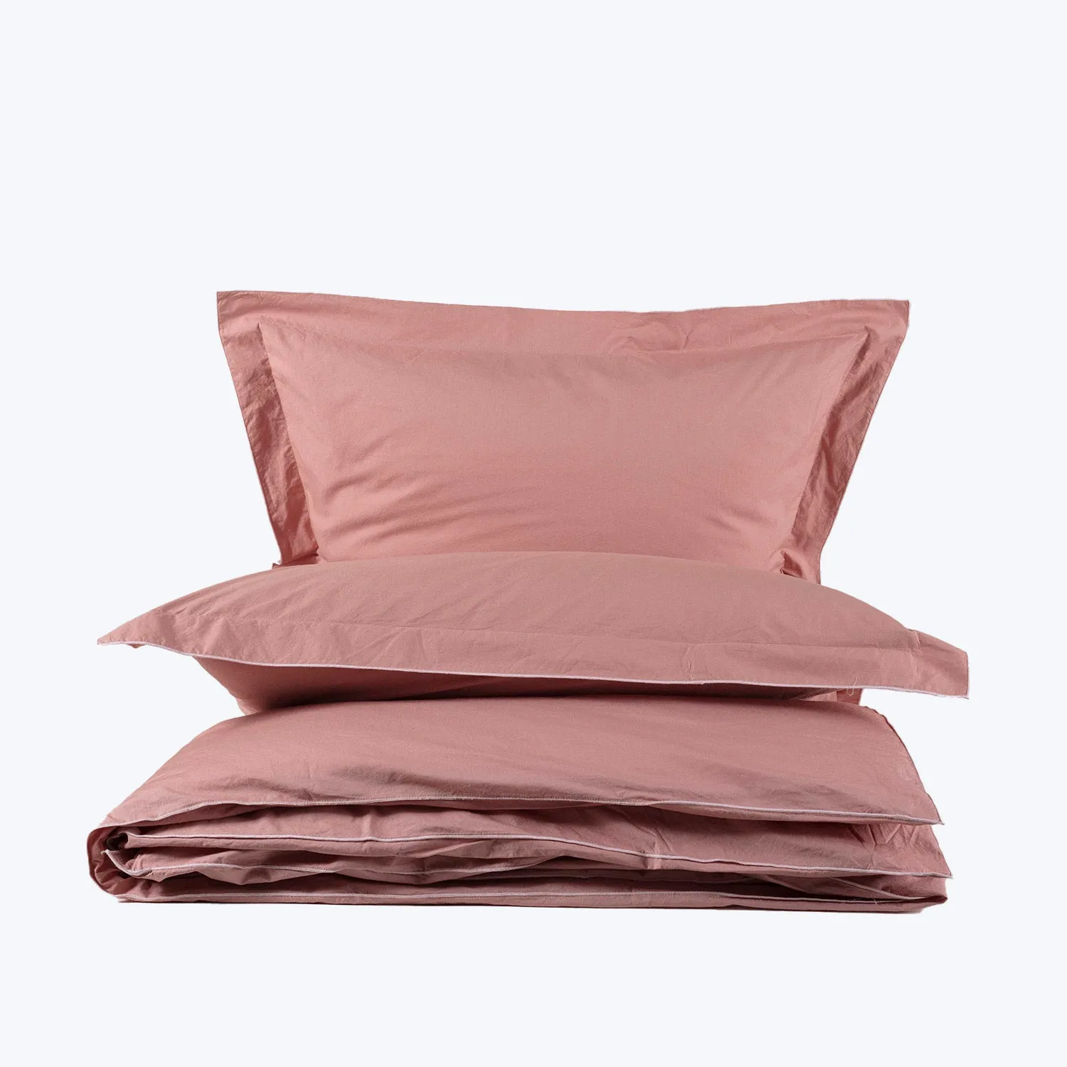 Aura Cotton Percale Duvet