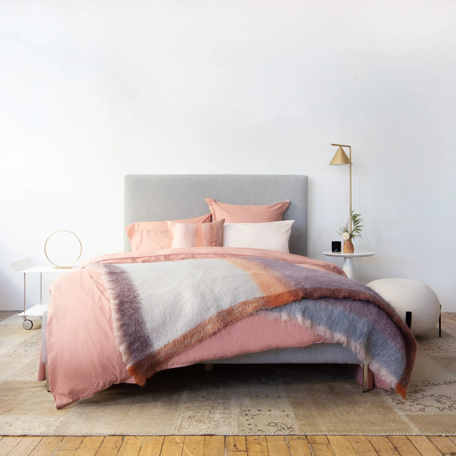 Aura Cotton Percale Duvet