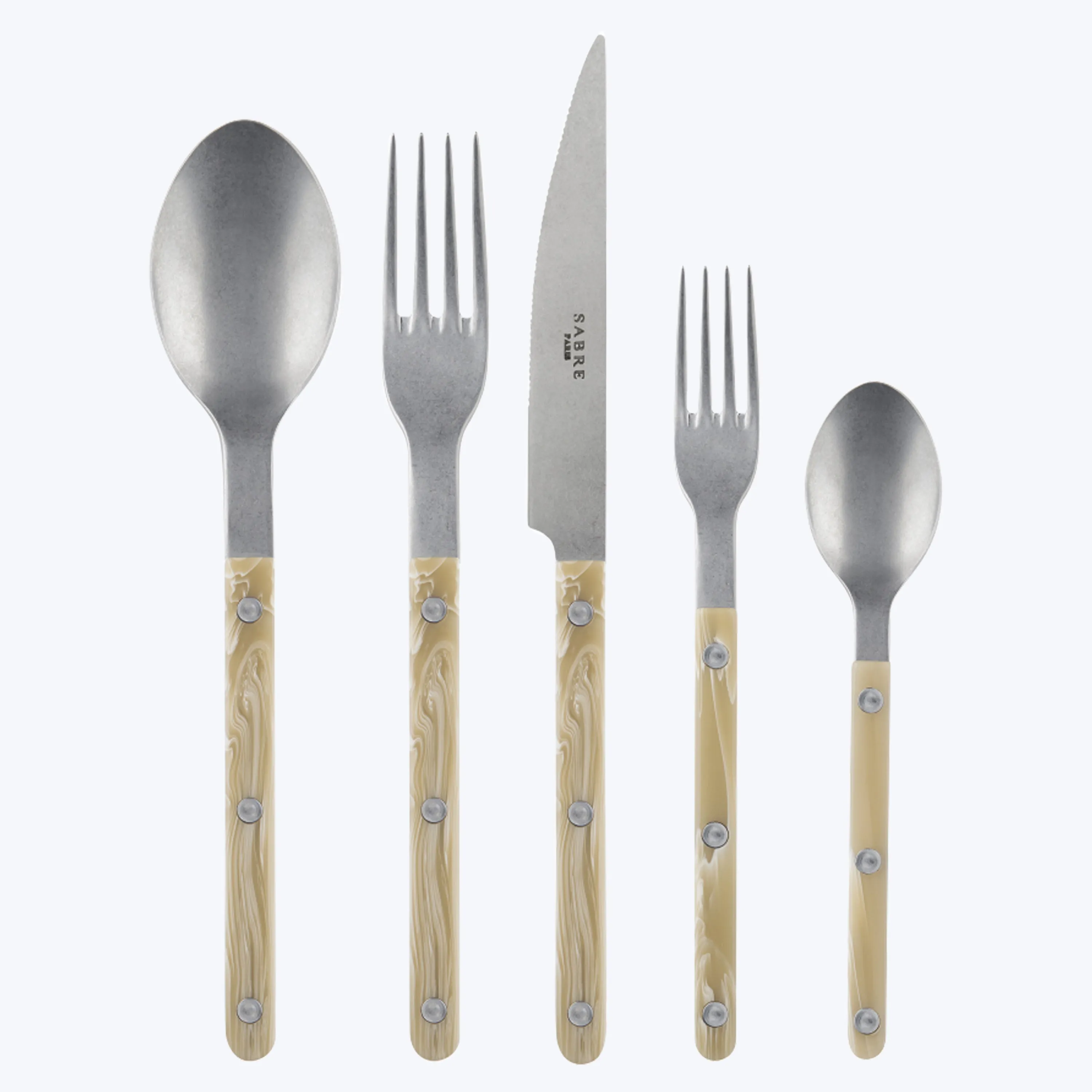 Bistrot Vintage Finish 5-Piece Flatware