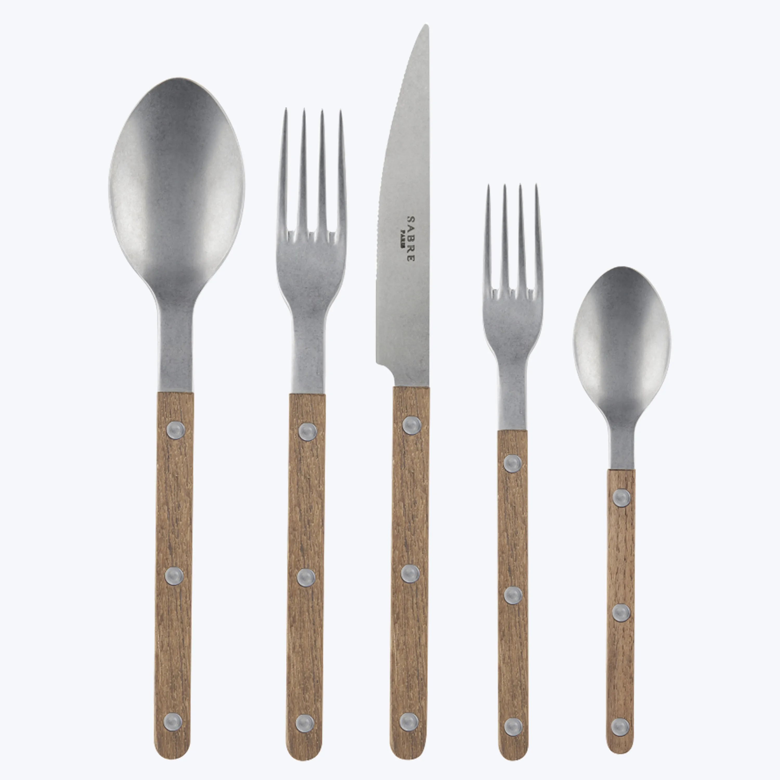 Bistrot Vintage Finish 5-Piece Flatware