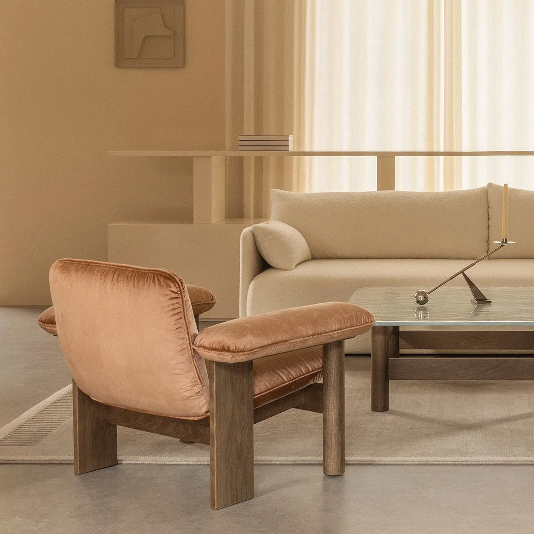 Brasilia Lounge Chair w/ Low Back