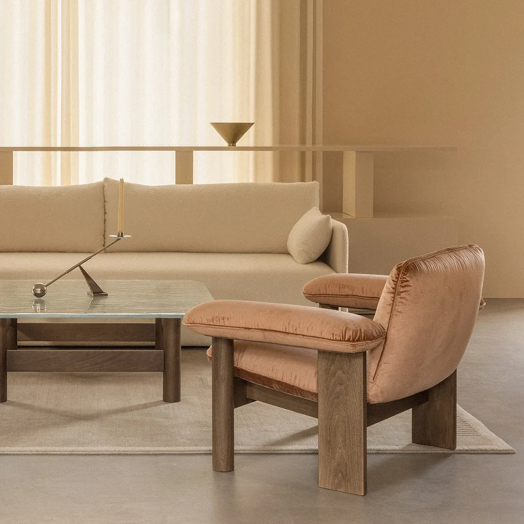 Brasilia Lounge Chair w/ Low Back