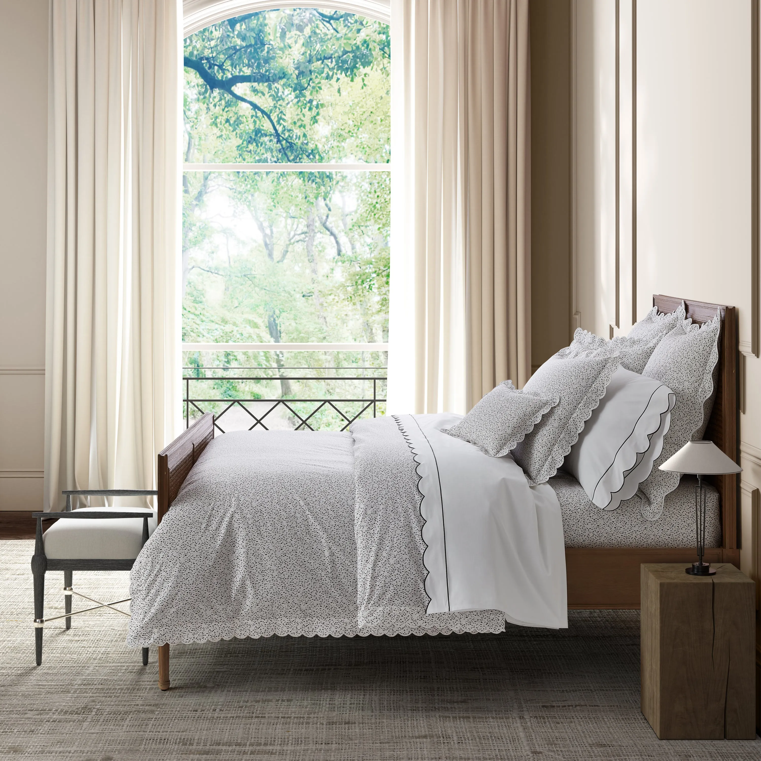 Camilla Cotton Pique Coverlet