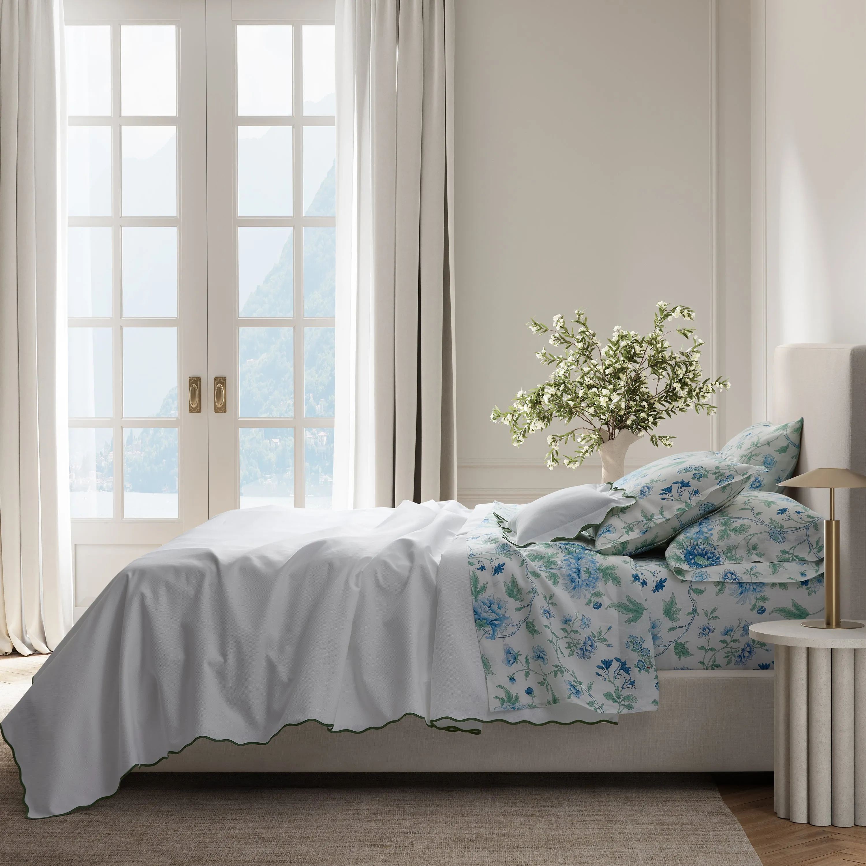 Camilla Cotton Pique Coverlet