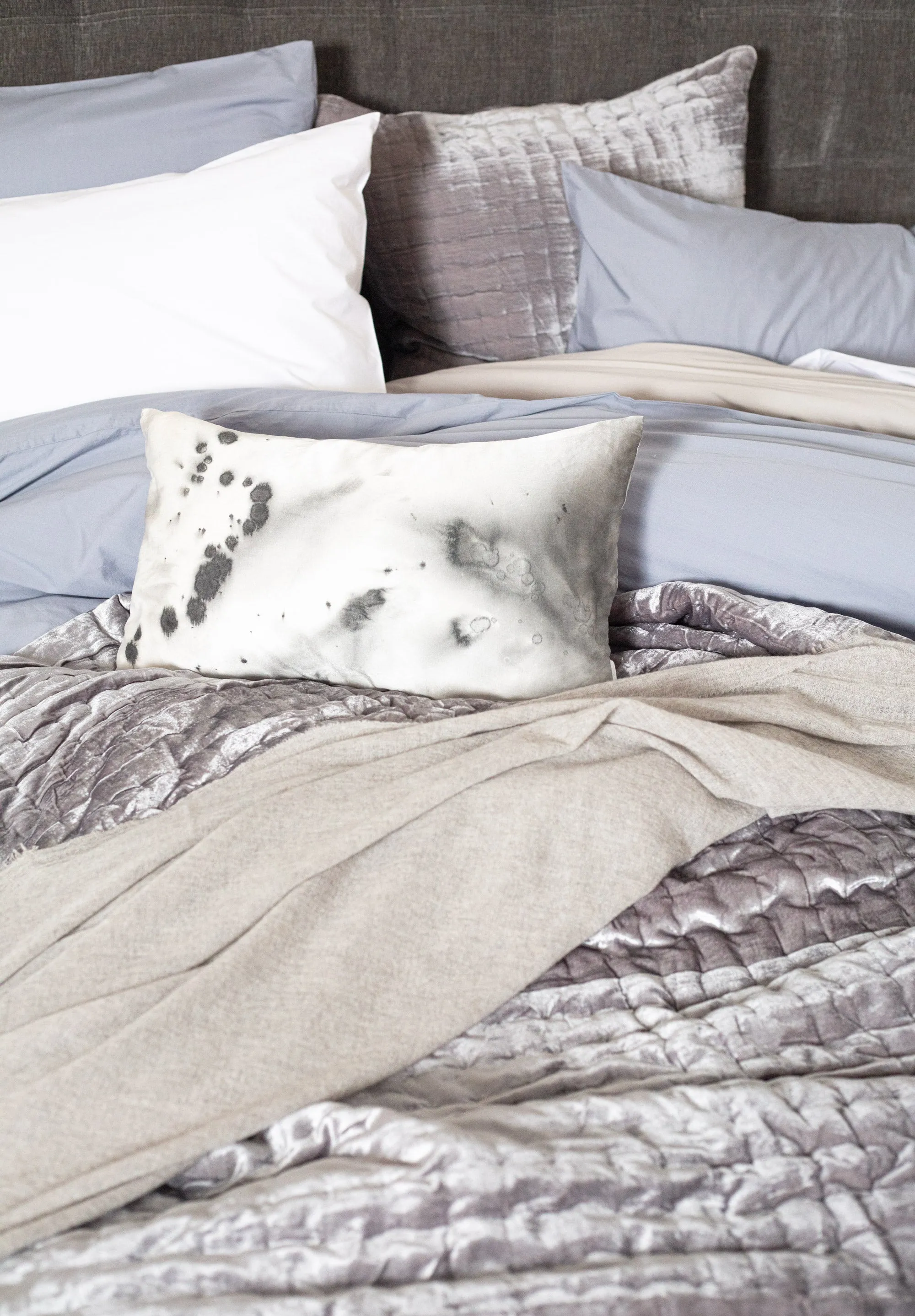 Charcoal Spots Sham