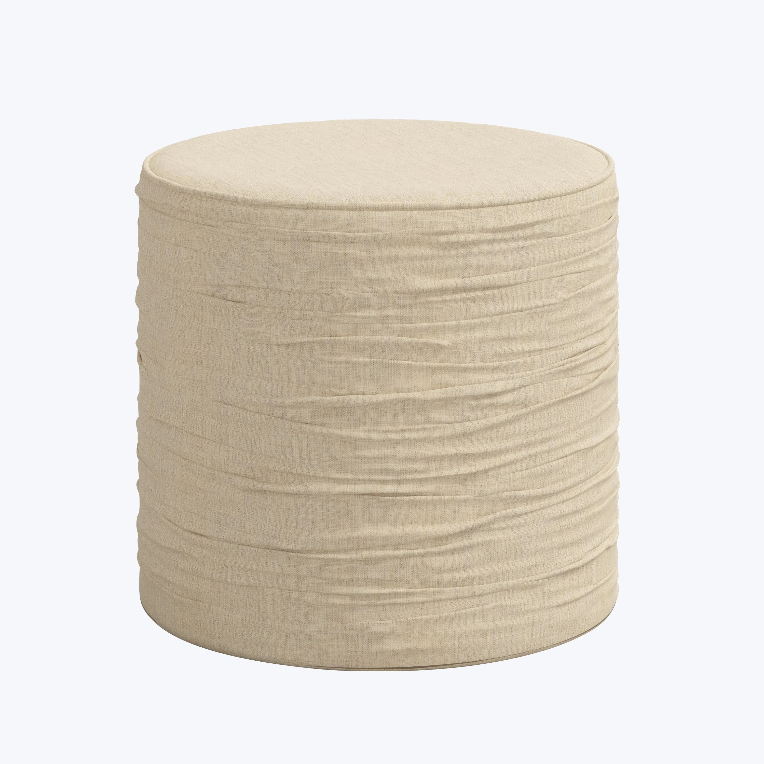 Cindy Ruched Ottoman
