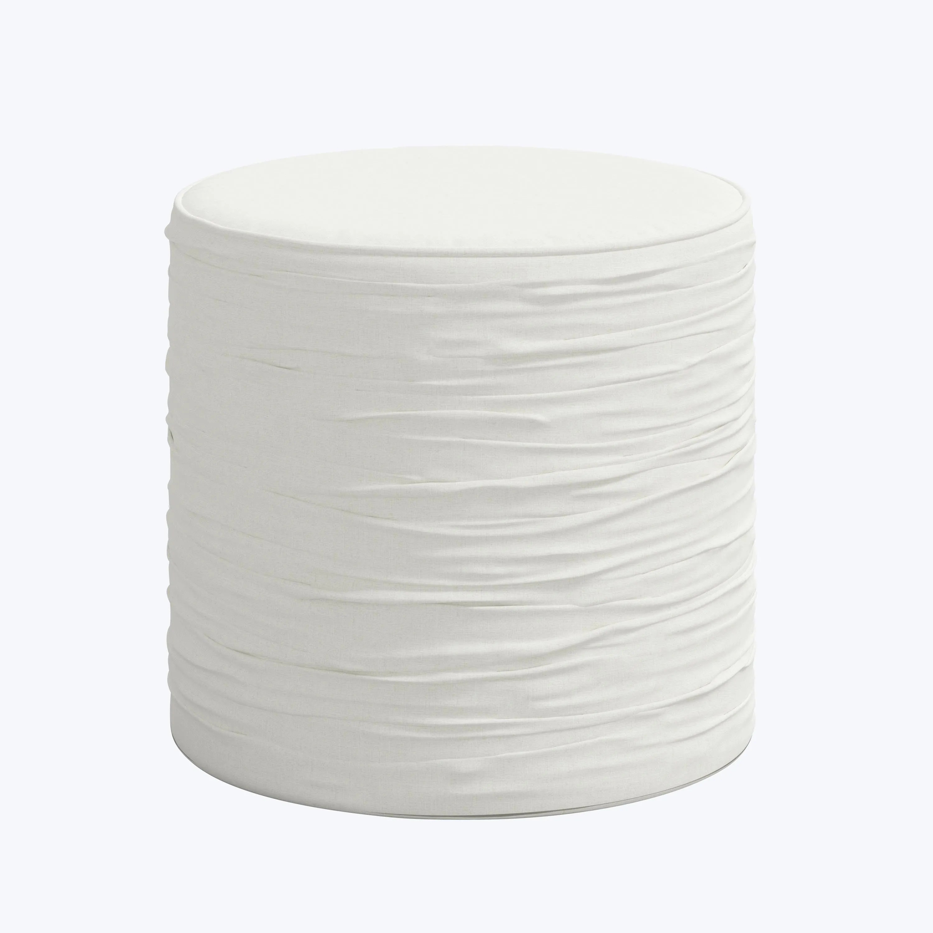 Cindy Ruched Ottoman