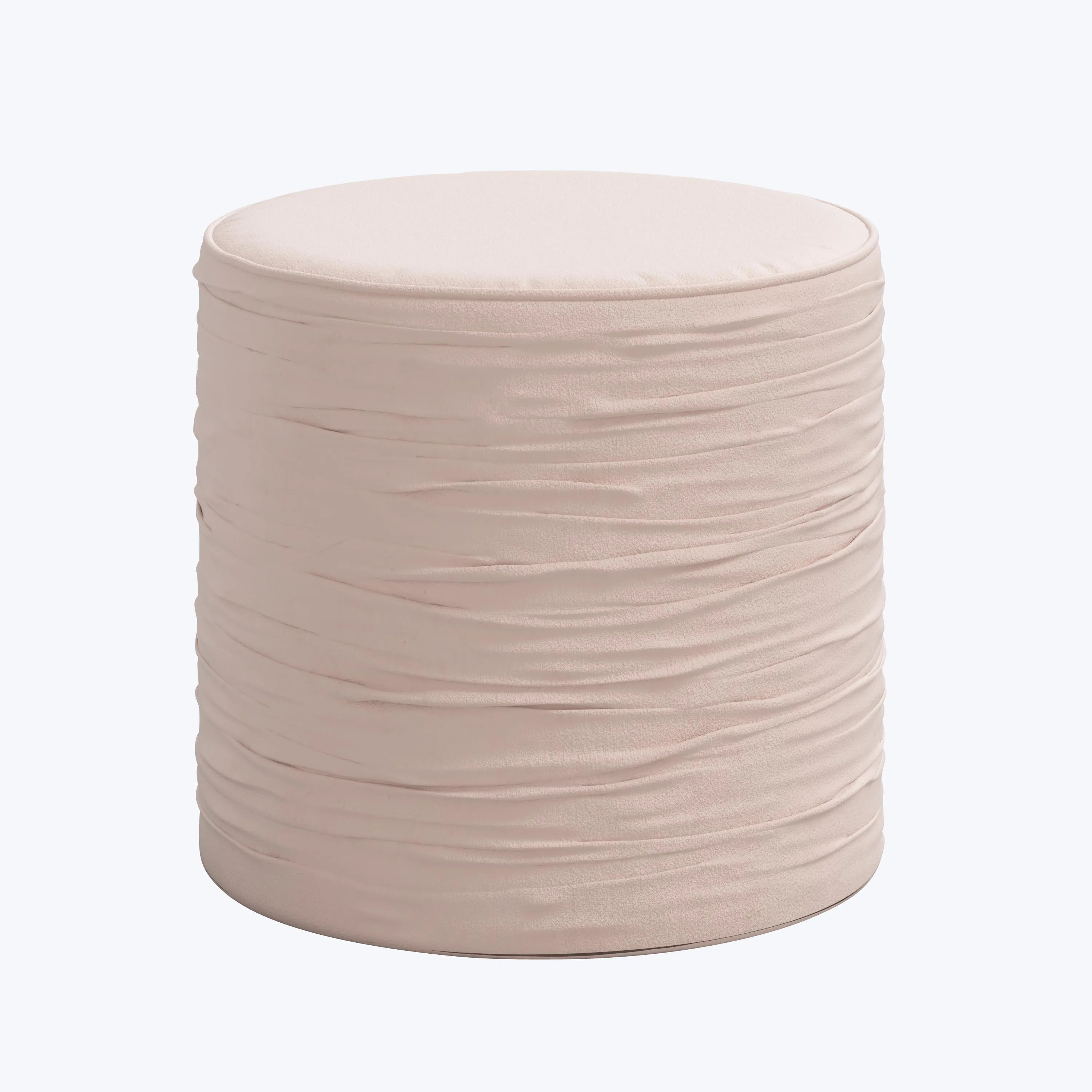 Cindy Ruched Ottoman