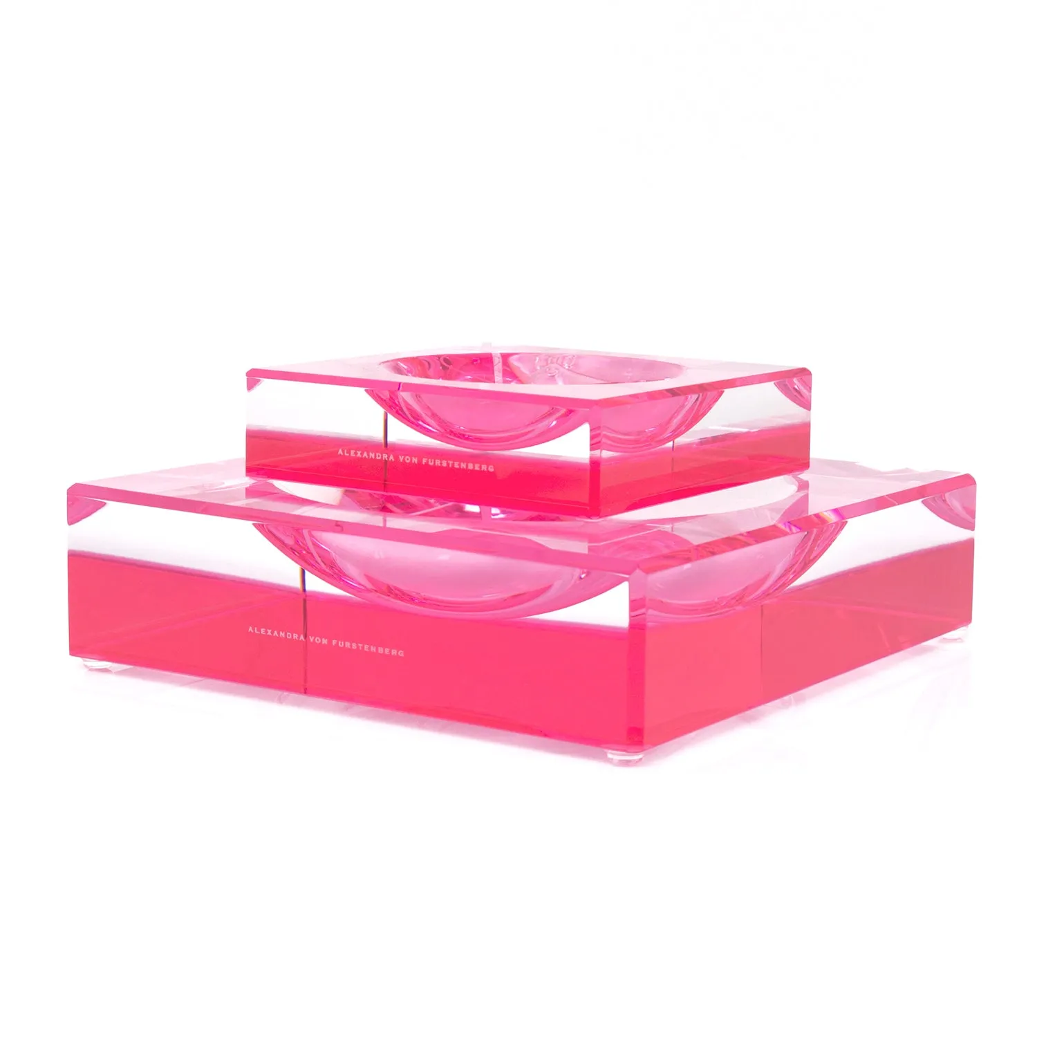 Clear Rose Candy Bowl