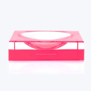 Clear Rose Candy Bowl