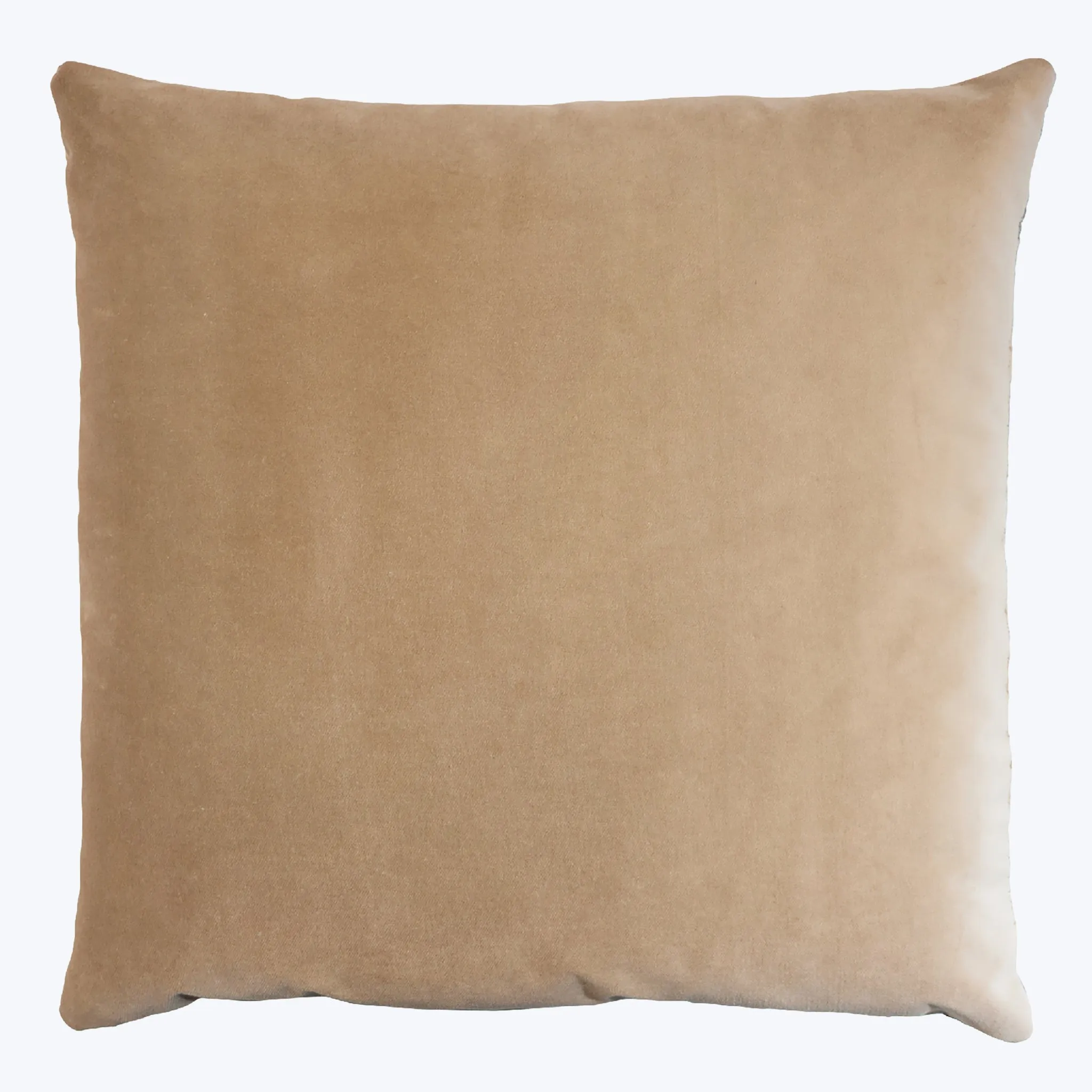 Coral Reef Velvet Pillow, Sunstone
