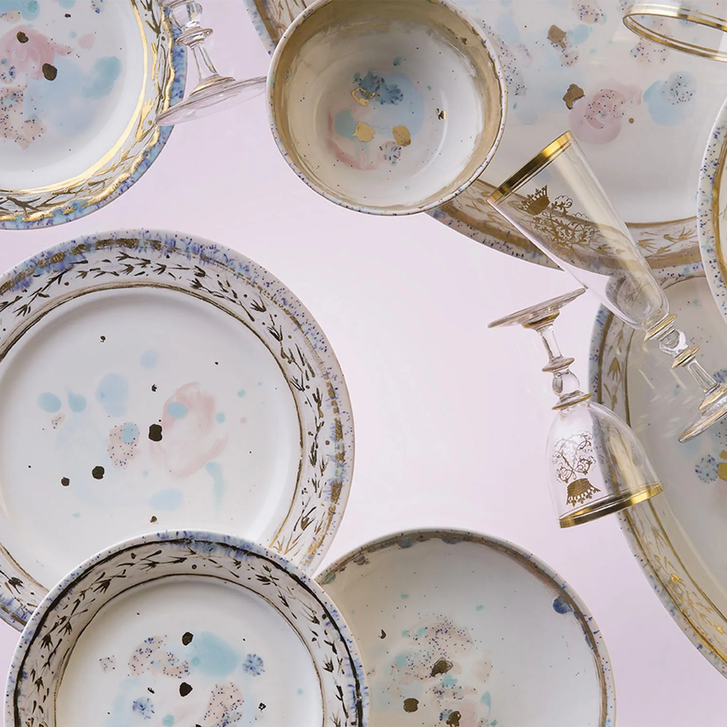 Dafne Dessert Rim Plate
