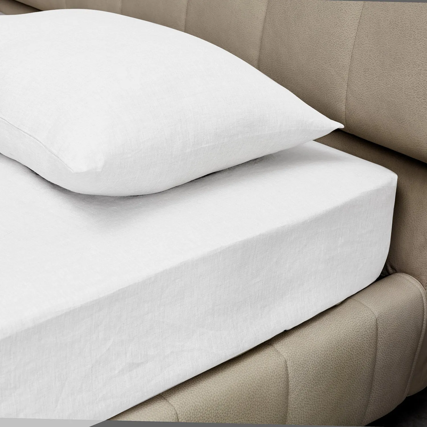 Donatella Sheets & Pillowcases, White
