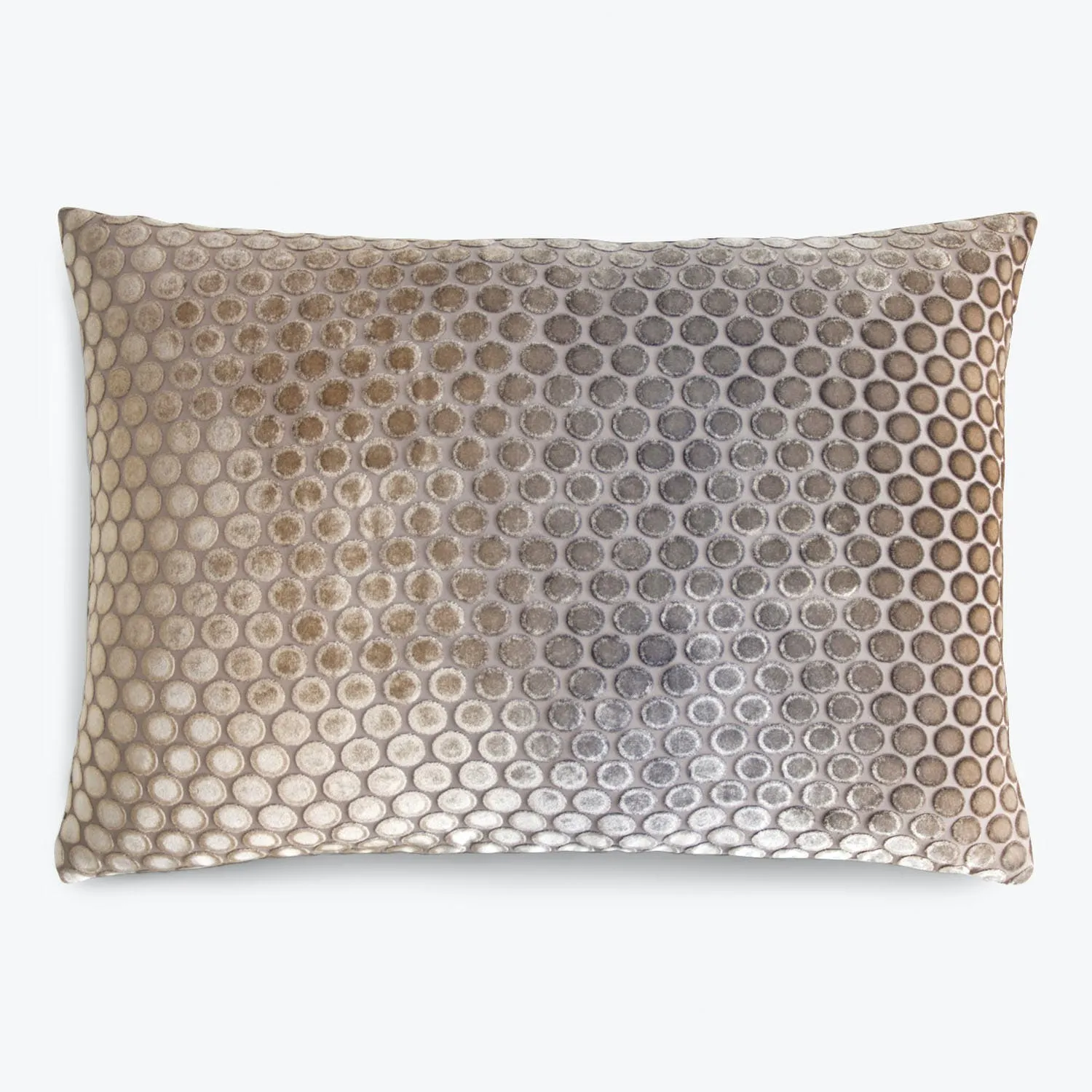 Dots Velvet Pillow, Coyote