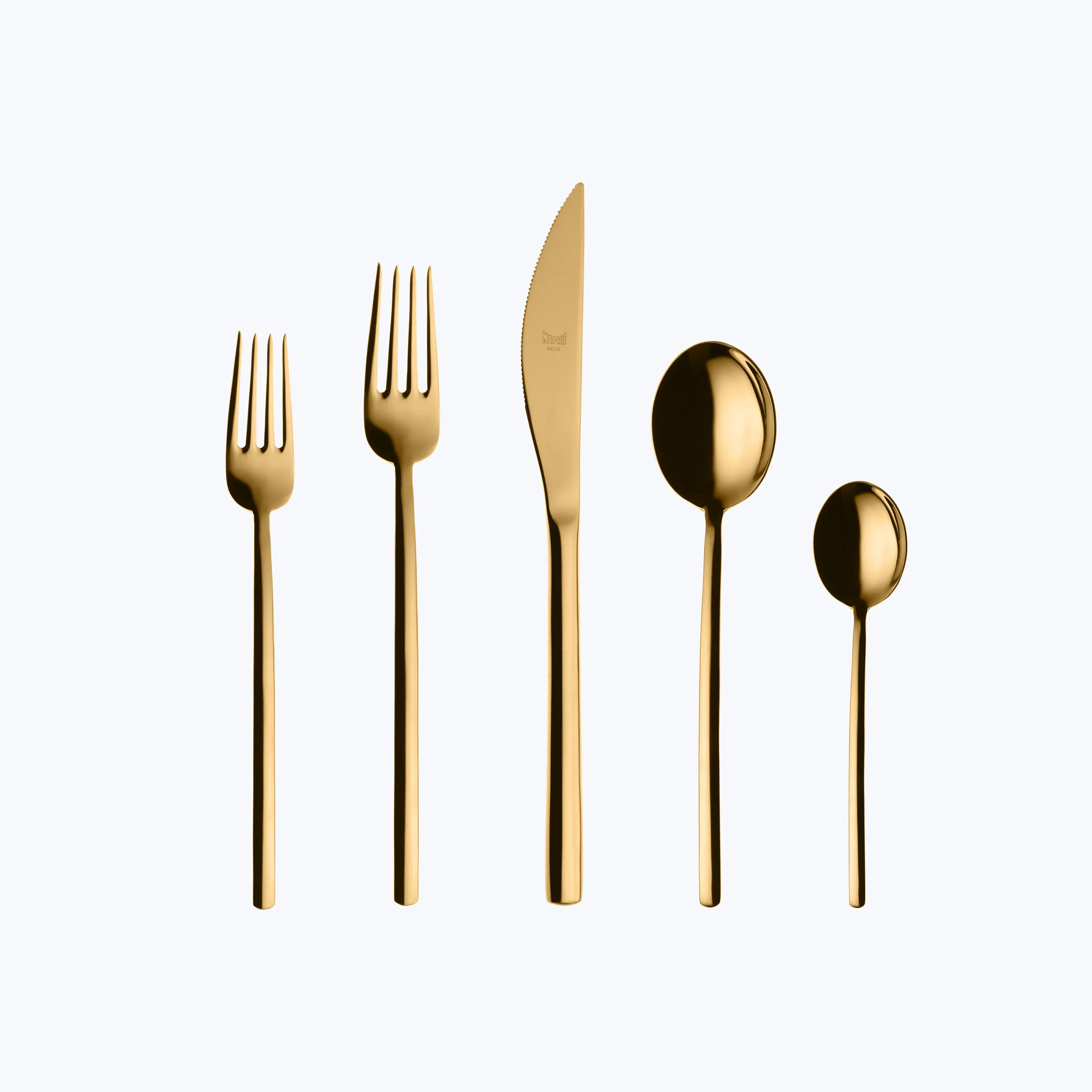 Due Flatware, Mirror Finish
