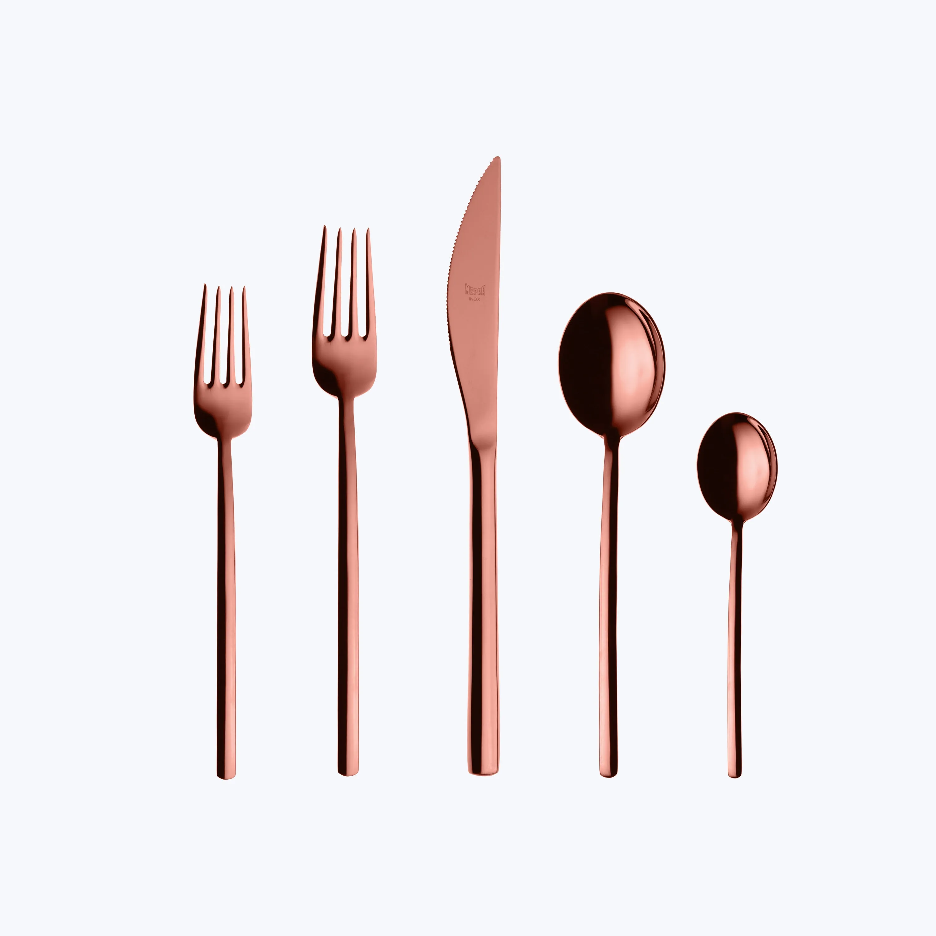 Due Flatware, Mirror Finish