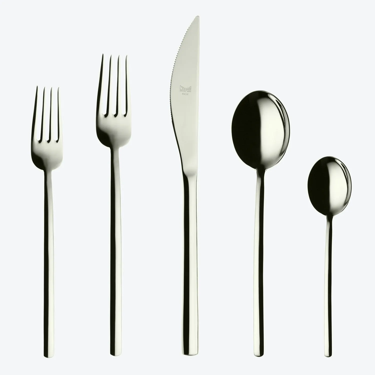 Due Flatware, Mirror Finish