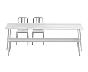 Emeco Run Bench - Aluminum