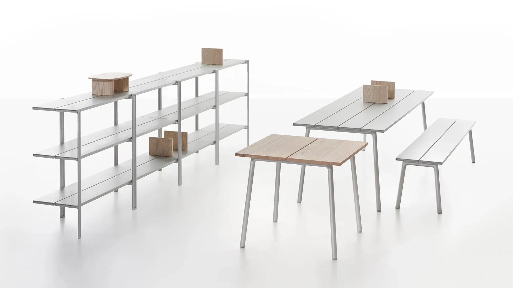 Emeco Run Bench - Aluminum