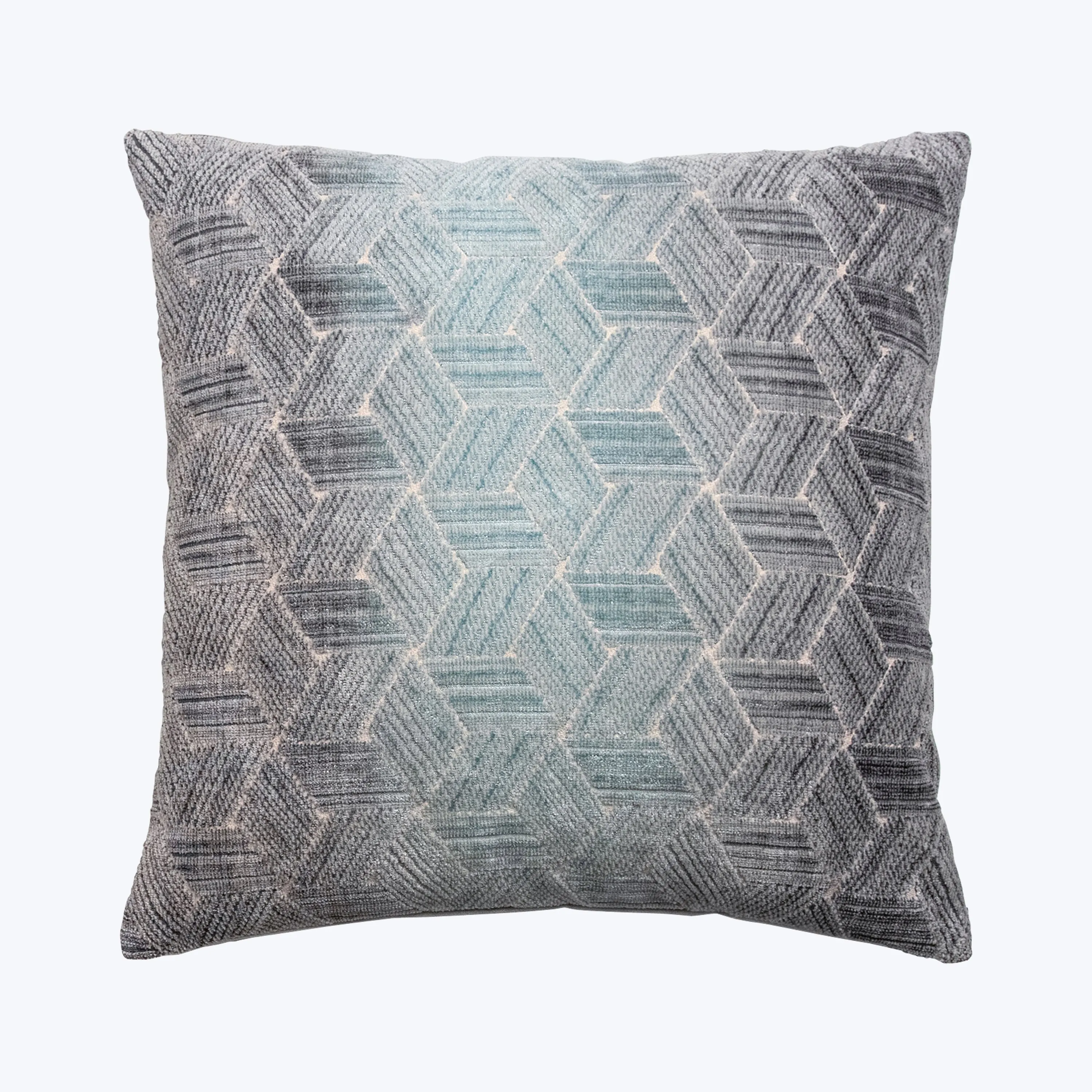 Entwined Woven Jacquard Pillow Storm