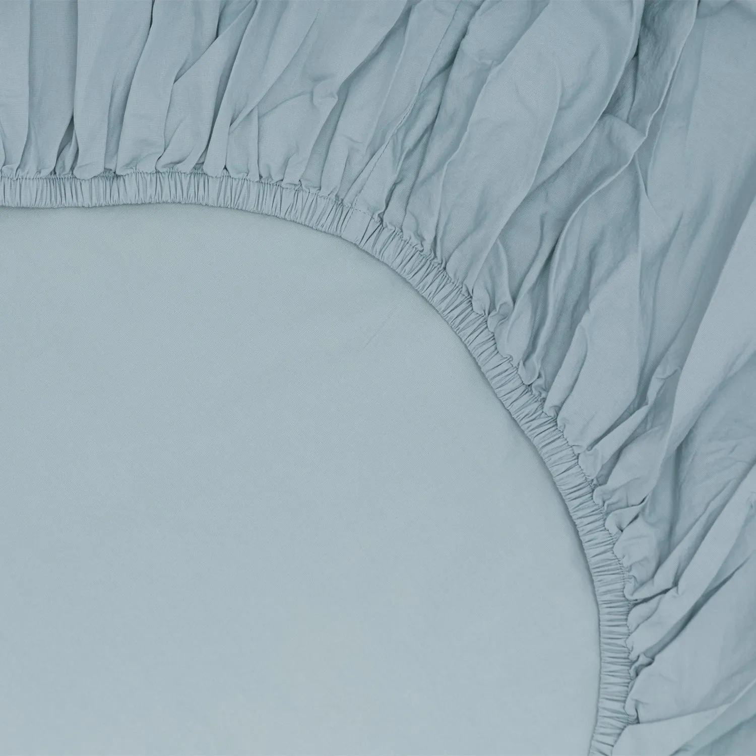 Essential Percale Sheet Set Sky