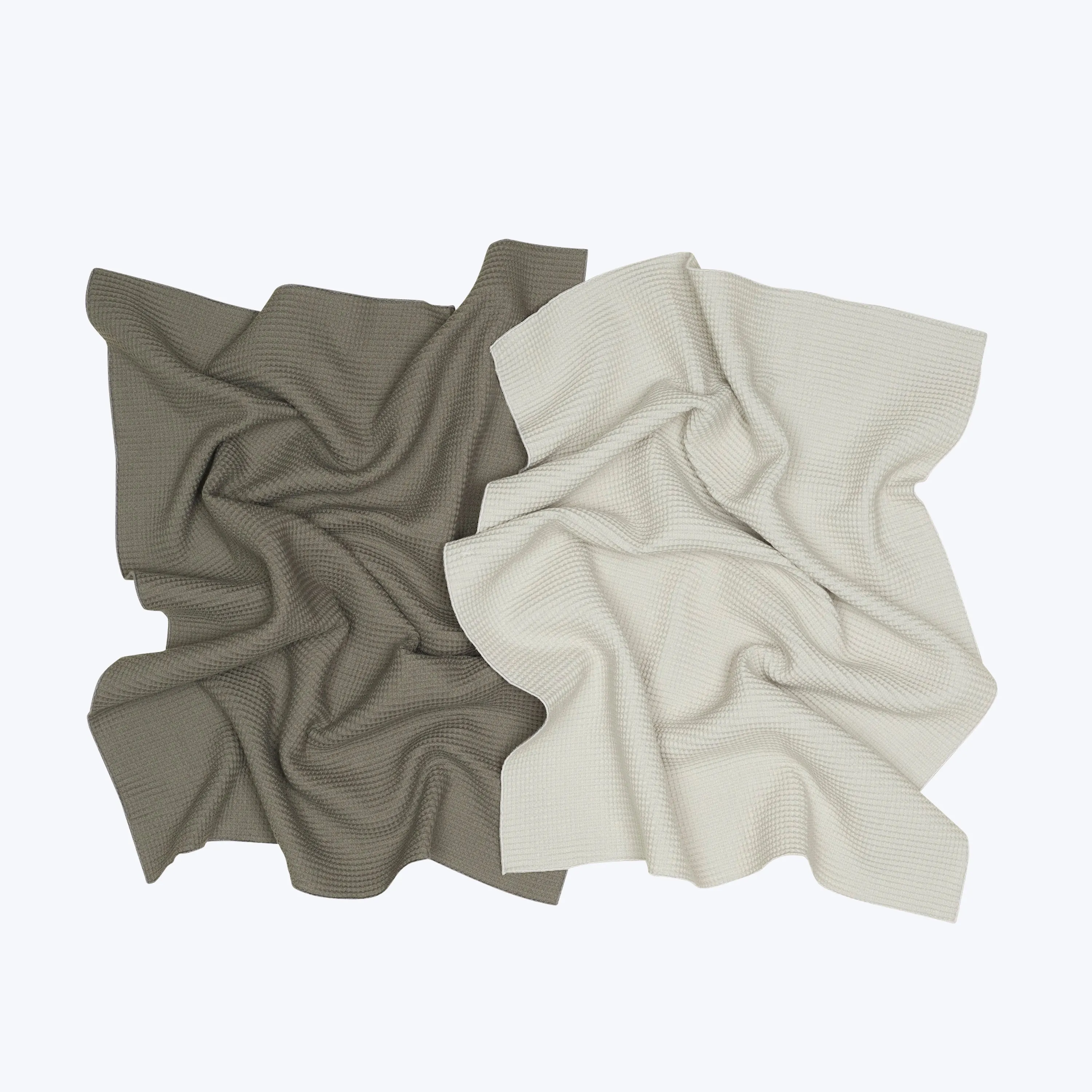 Essential Waffle Dish Towel, Set of 2