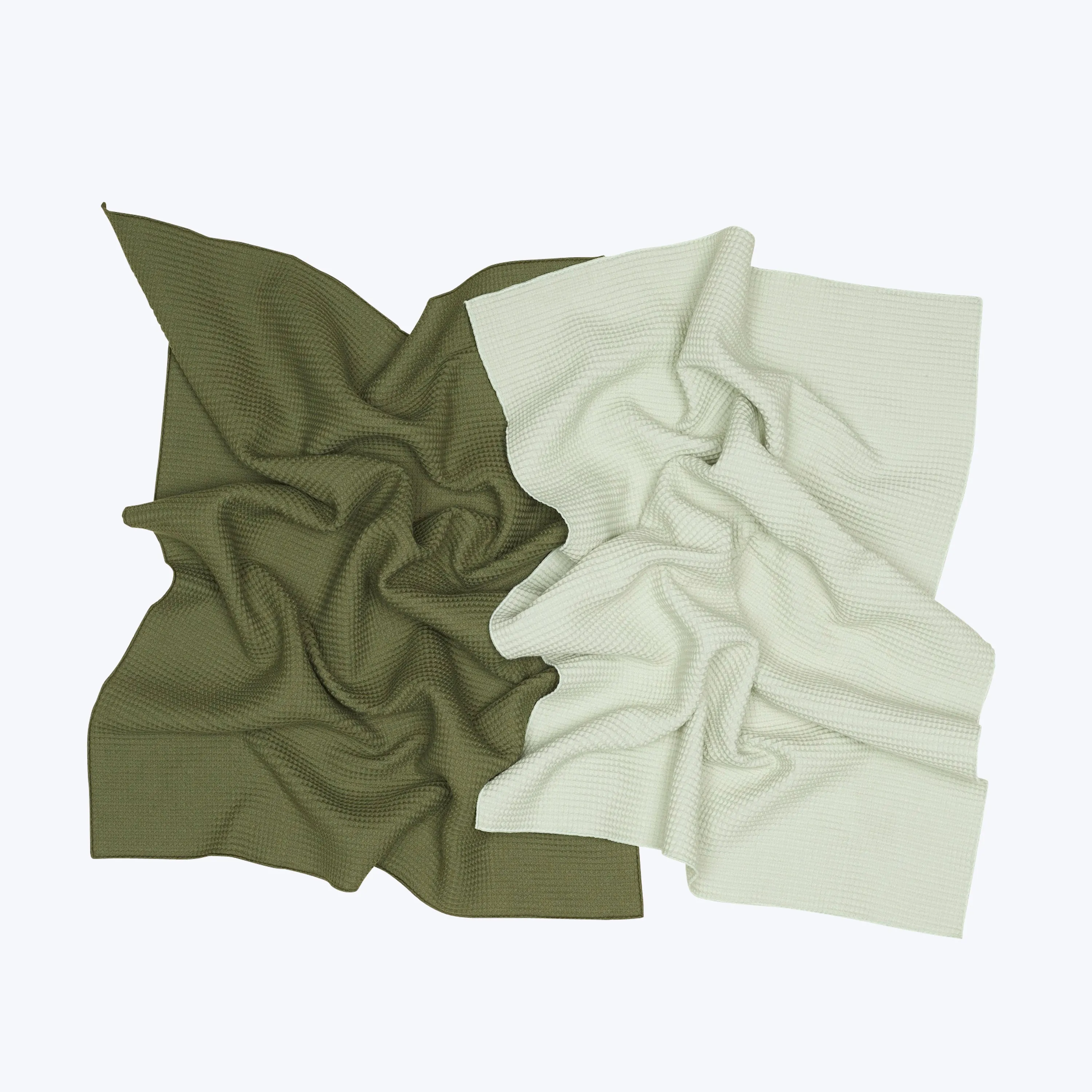 Essential Waffle Dish Towel, Set of 2