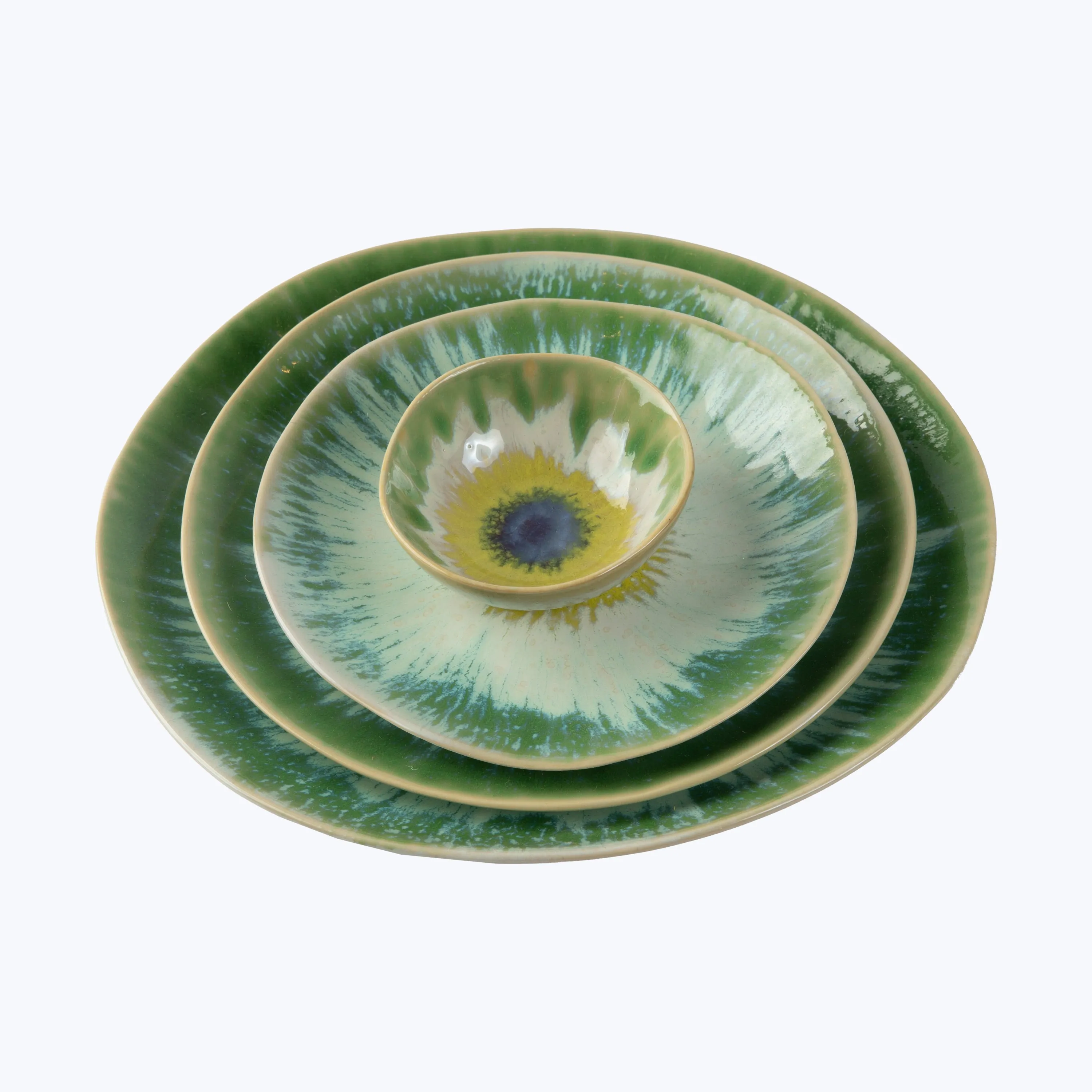 Flora Salad Plate