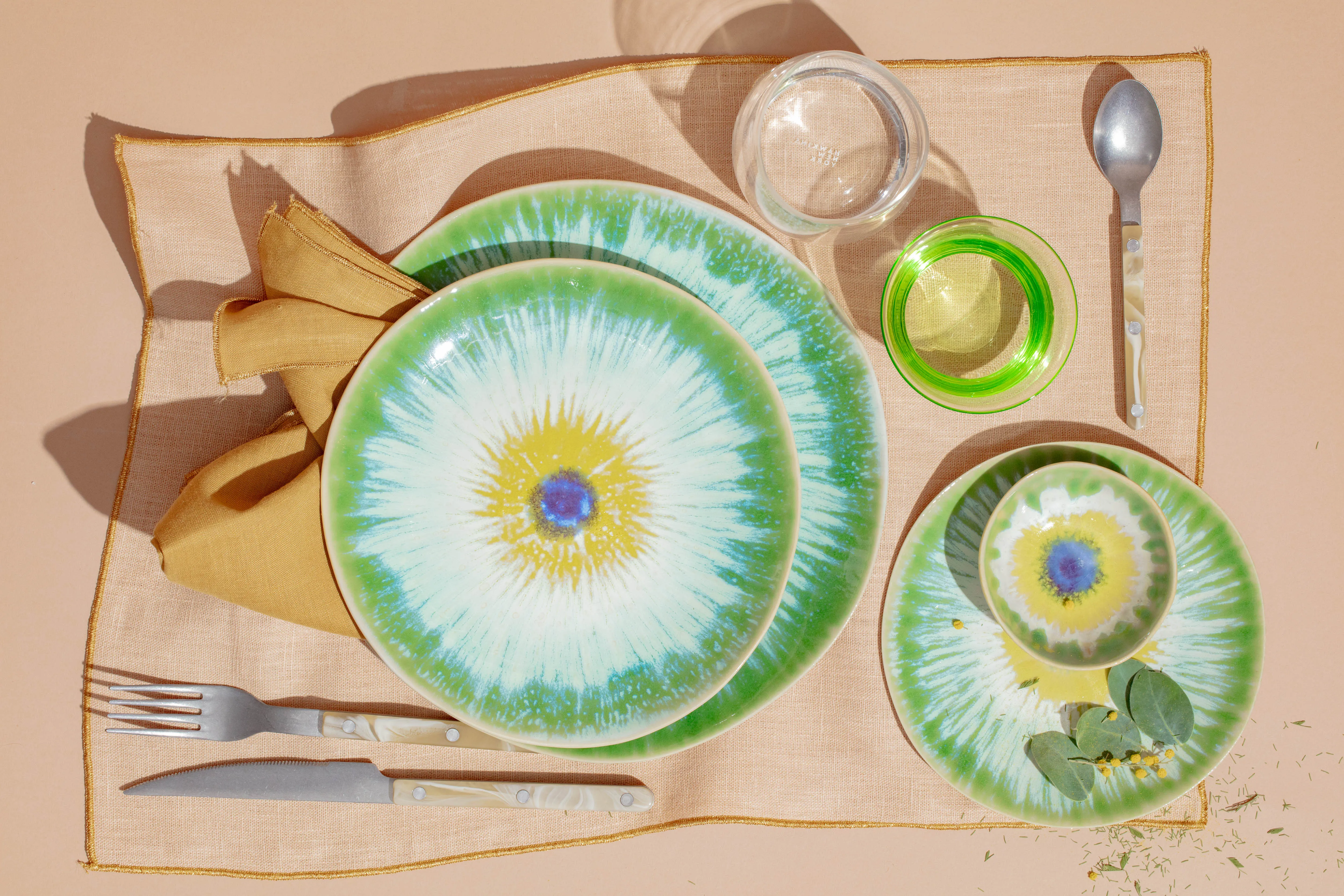 Flora Salad Plate