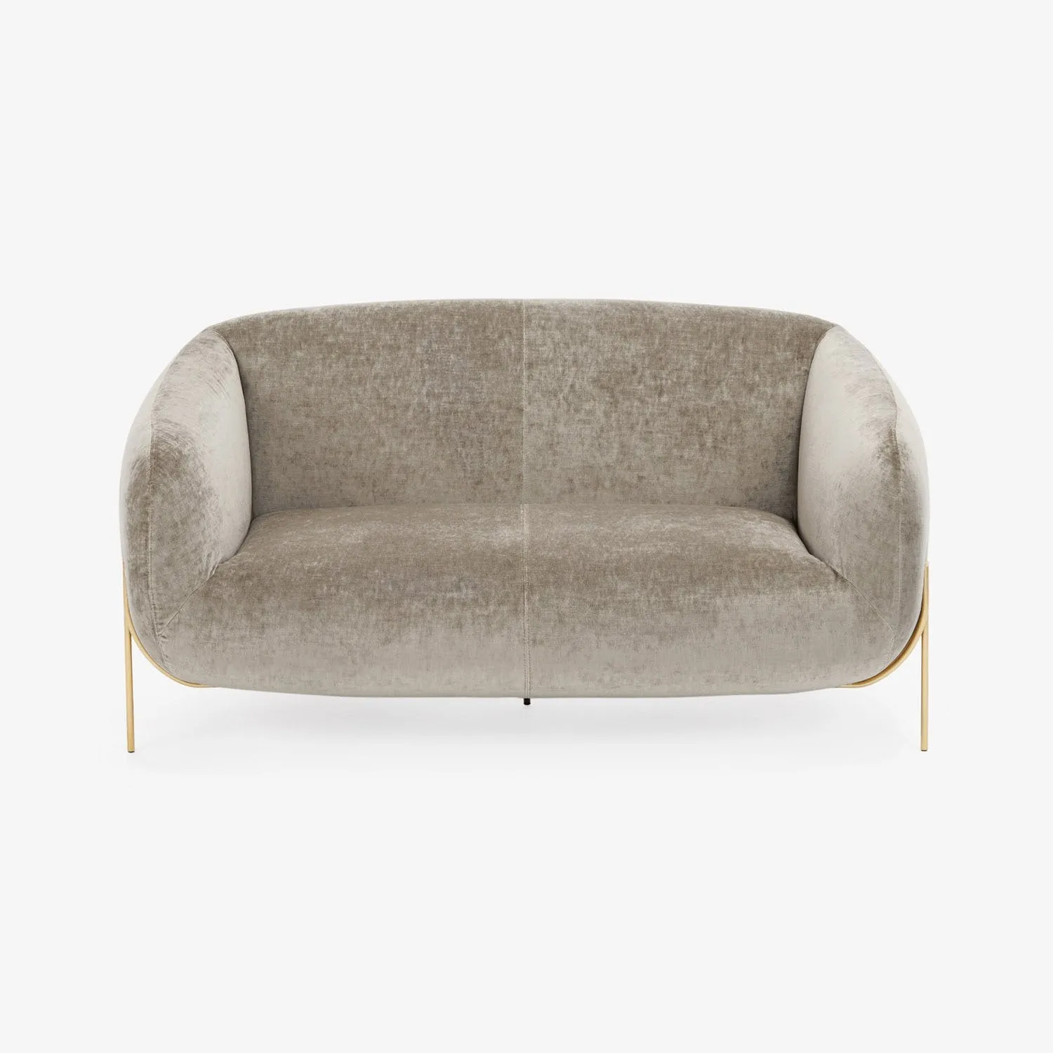 Geo Loveseat, Velvet