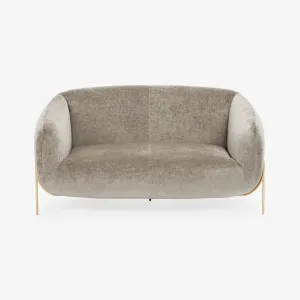 Geo Loveseat, Velvet