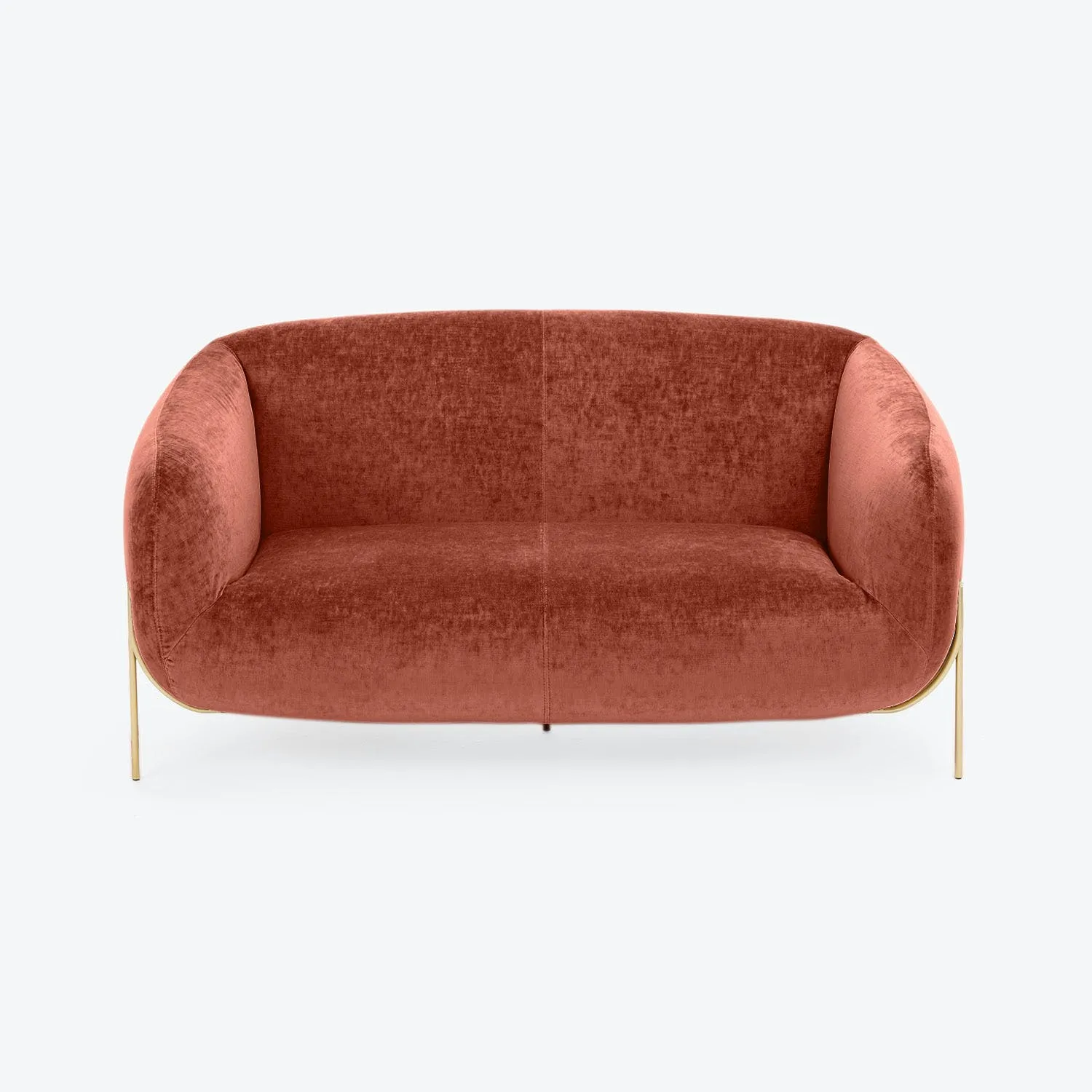 Geo Loveseat, Velvet