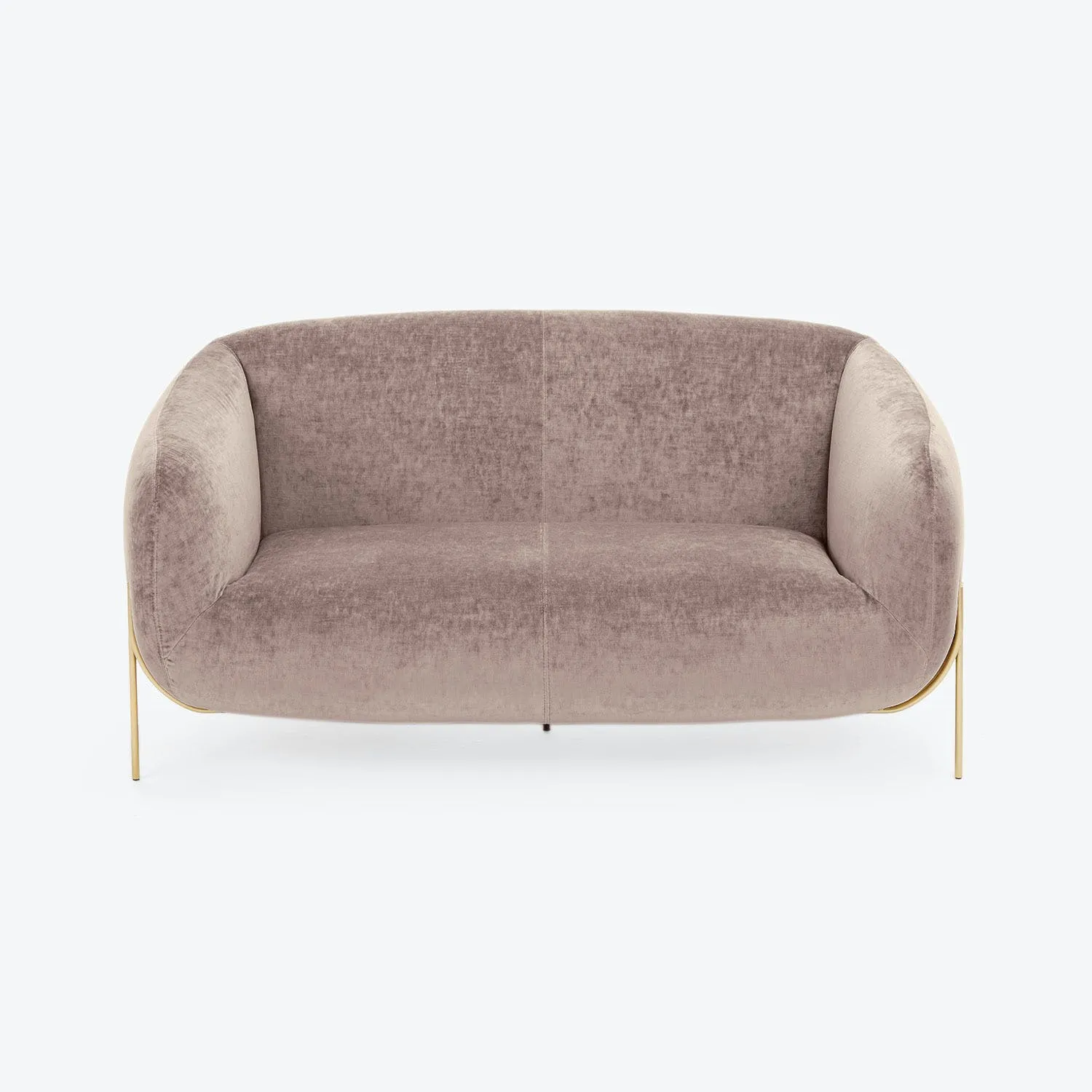 Geo Loveseat, Velvet