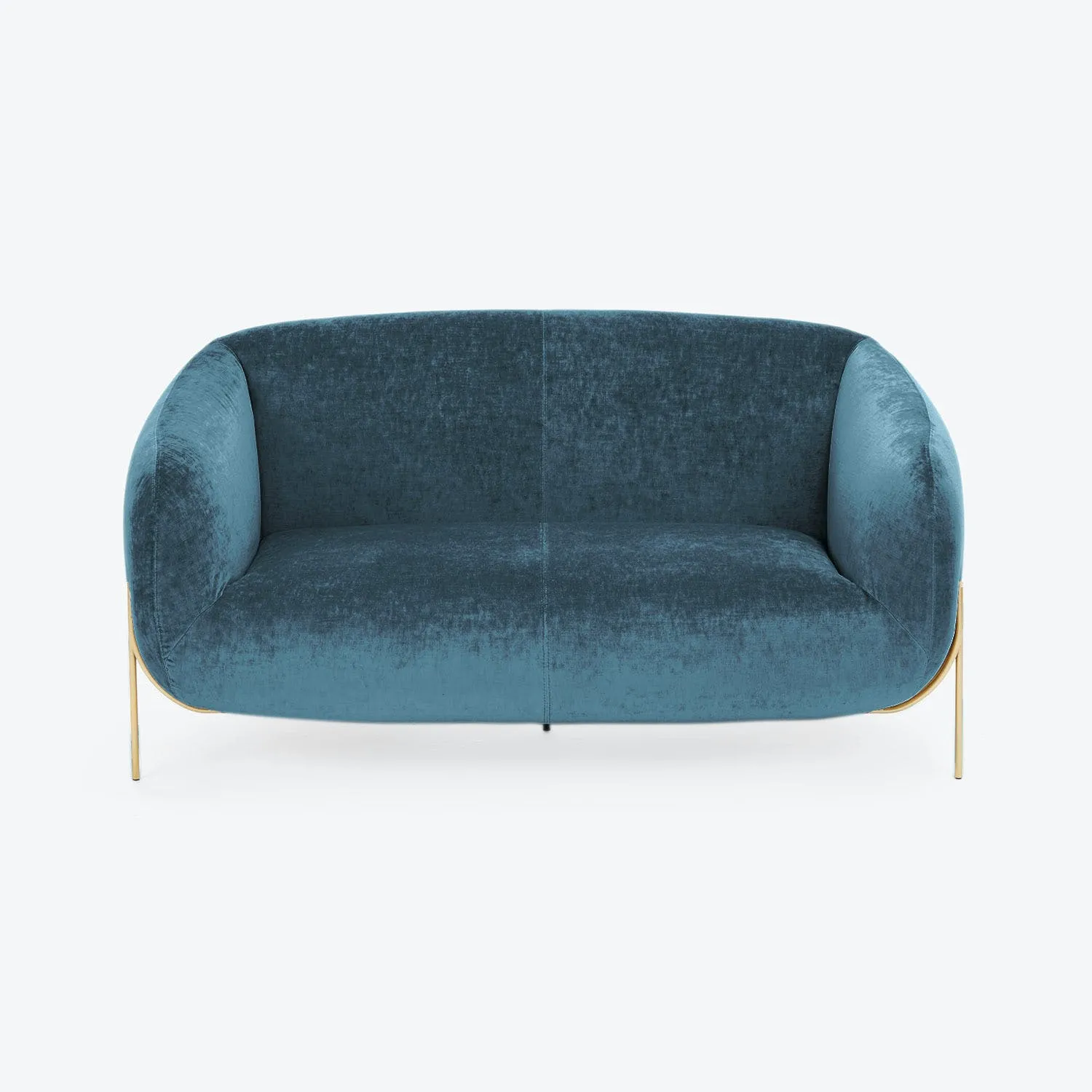 Geo Loveseat, Velvet