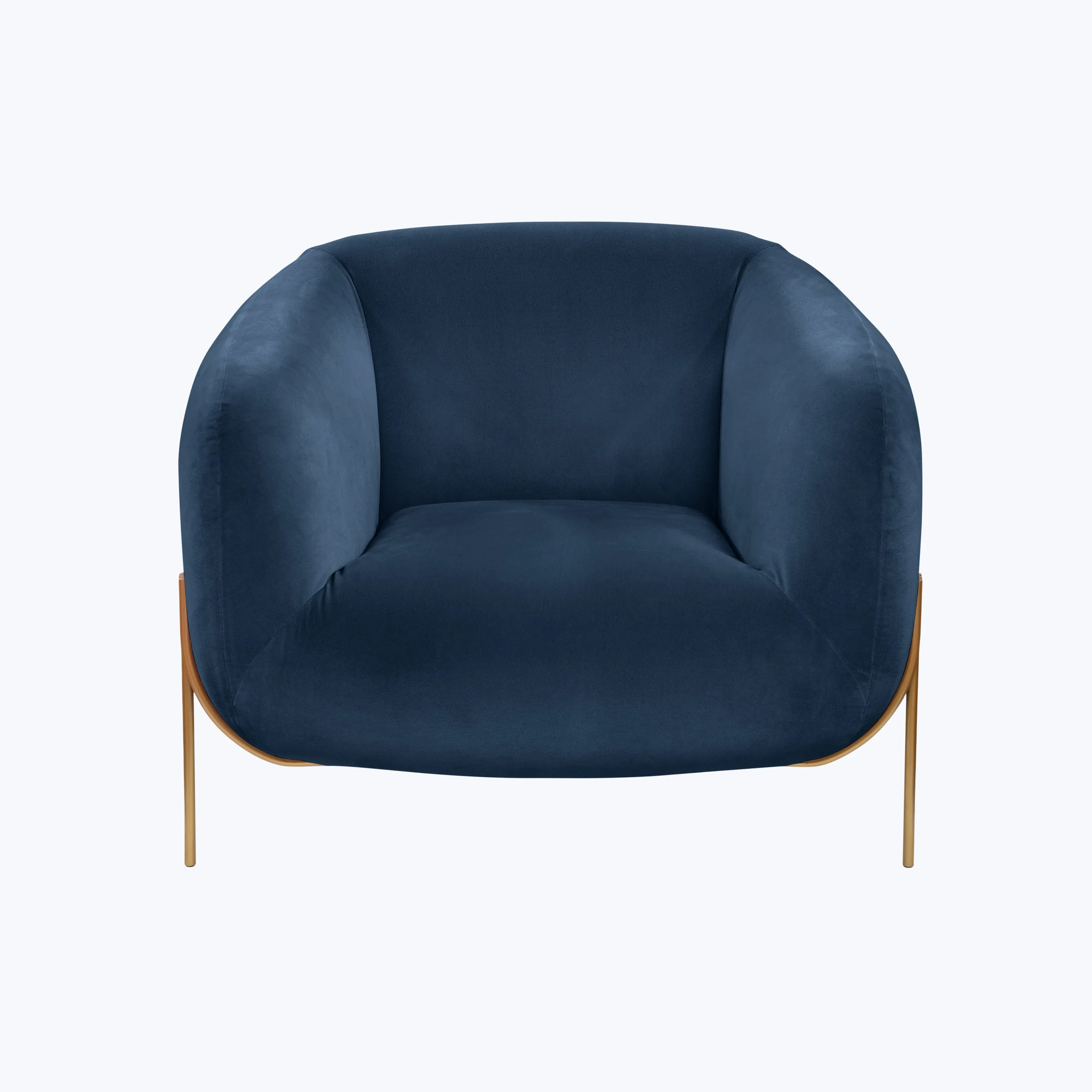 Geo Velvet Armchair