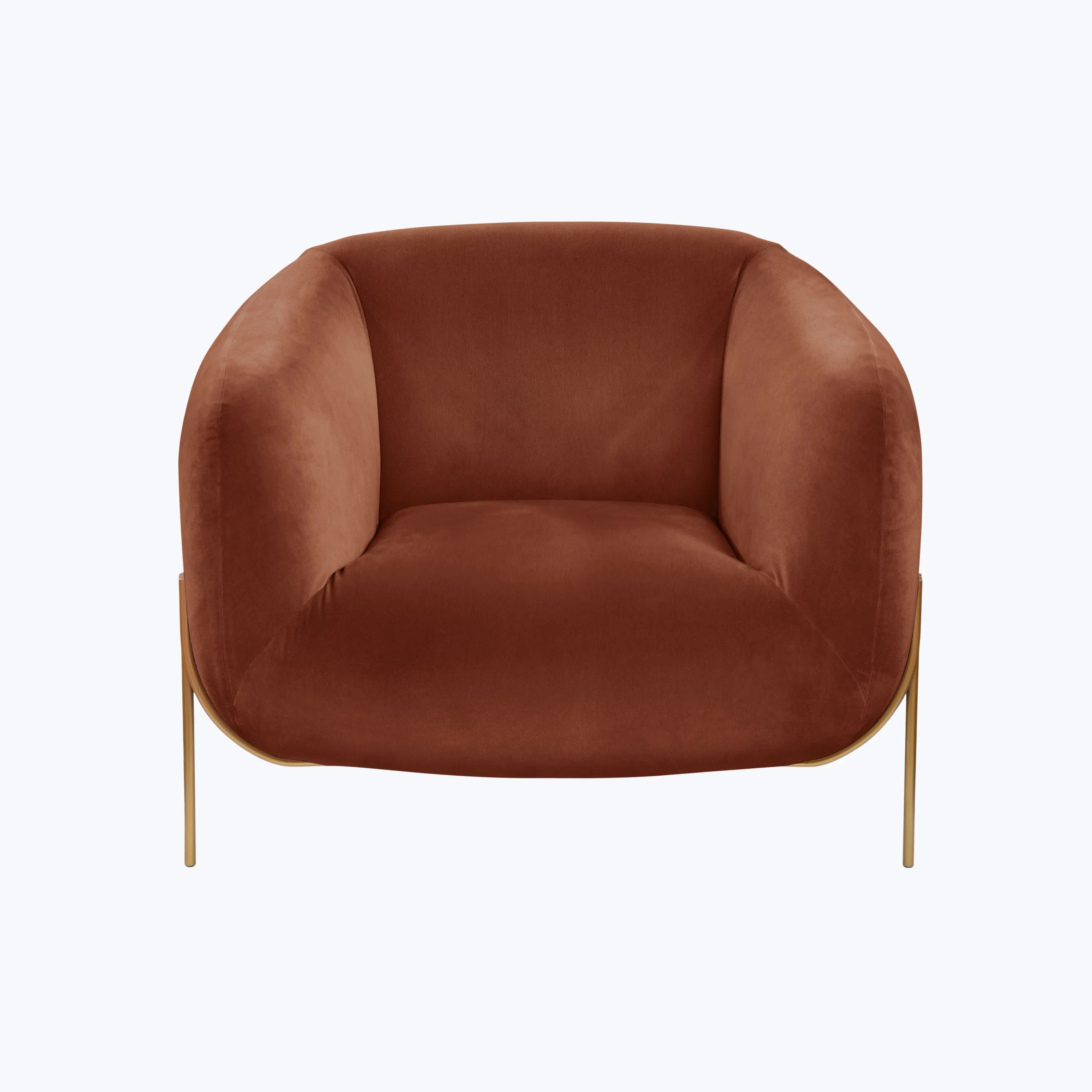 Geo Velvet Armchair