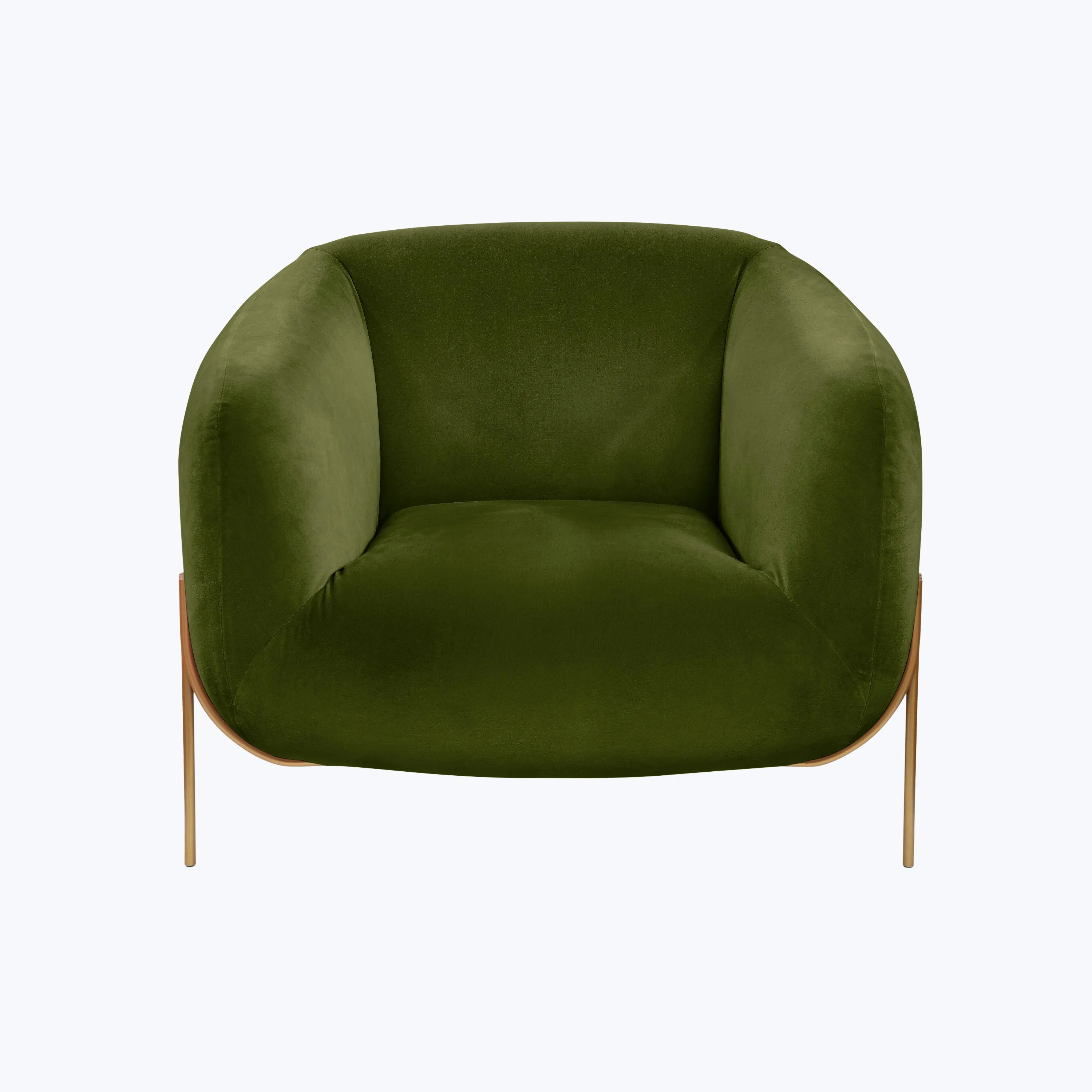 Geo Velvet Armchair