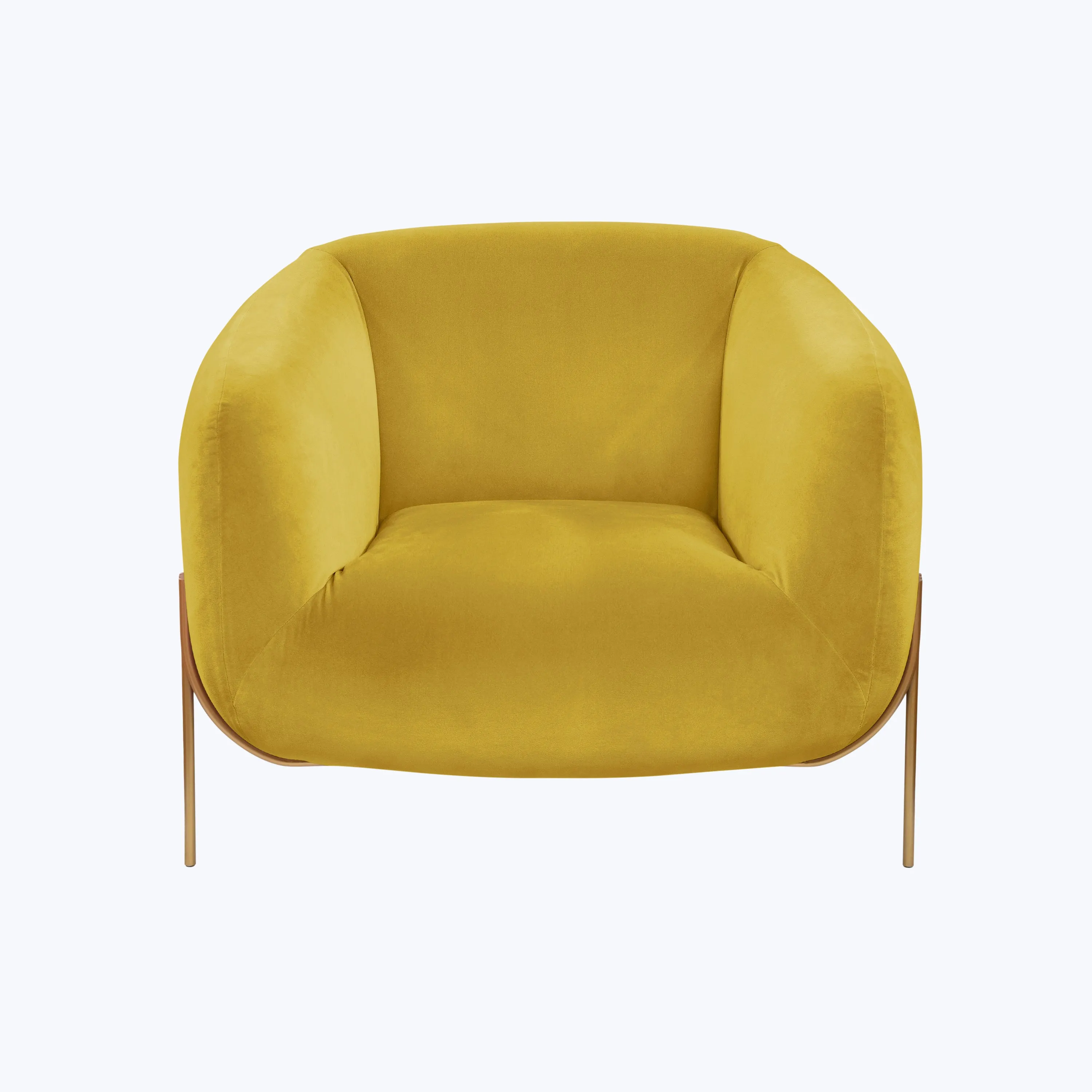 Geo Velvet Armchair