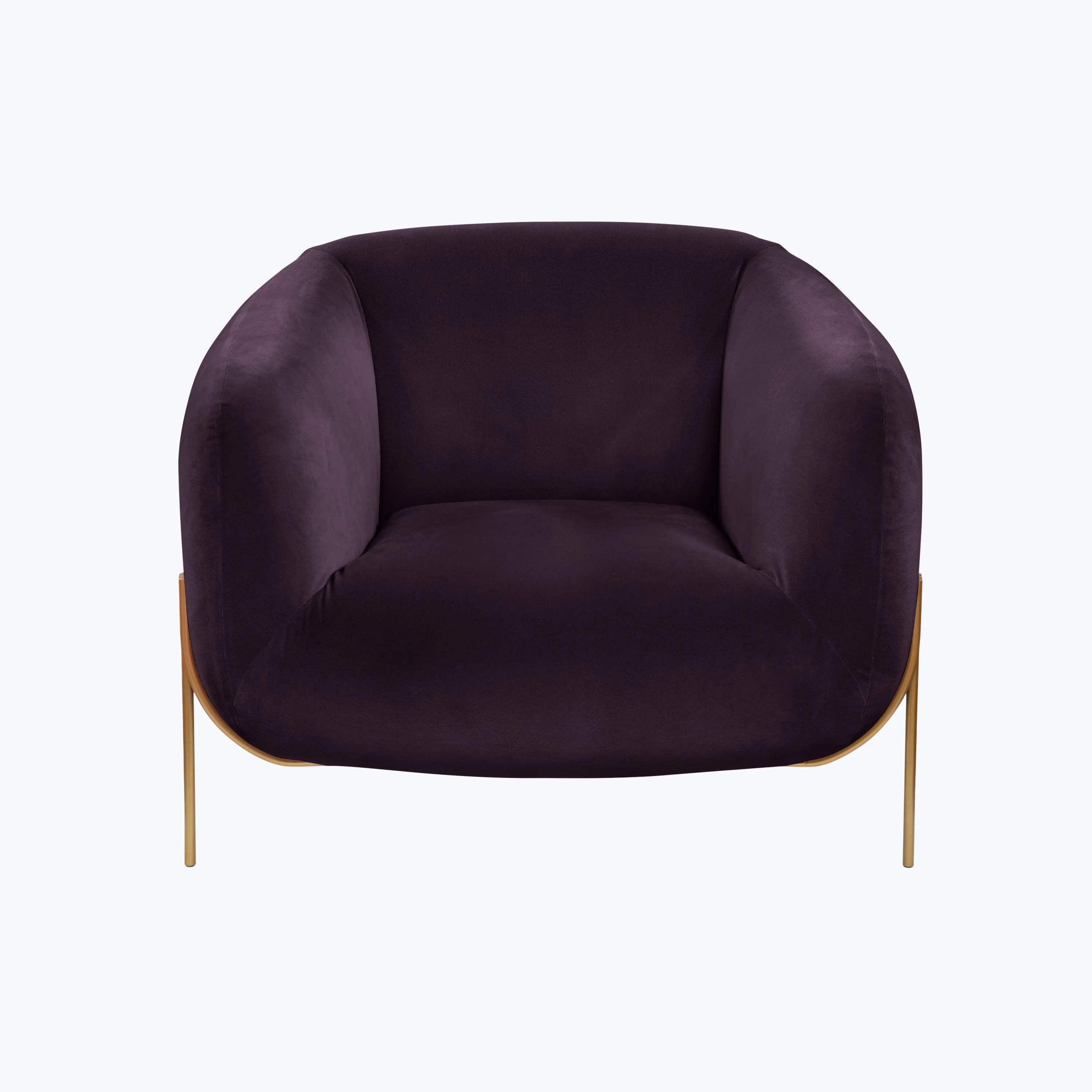 Geo Velvet Armchair