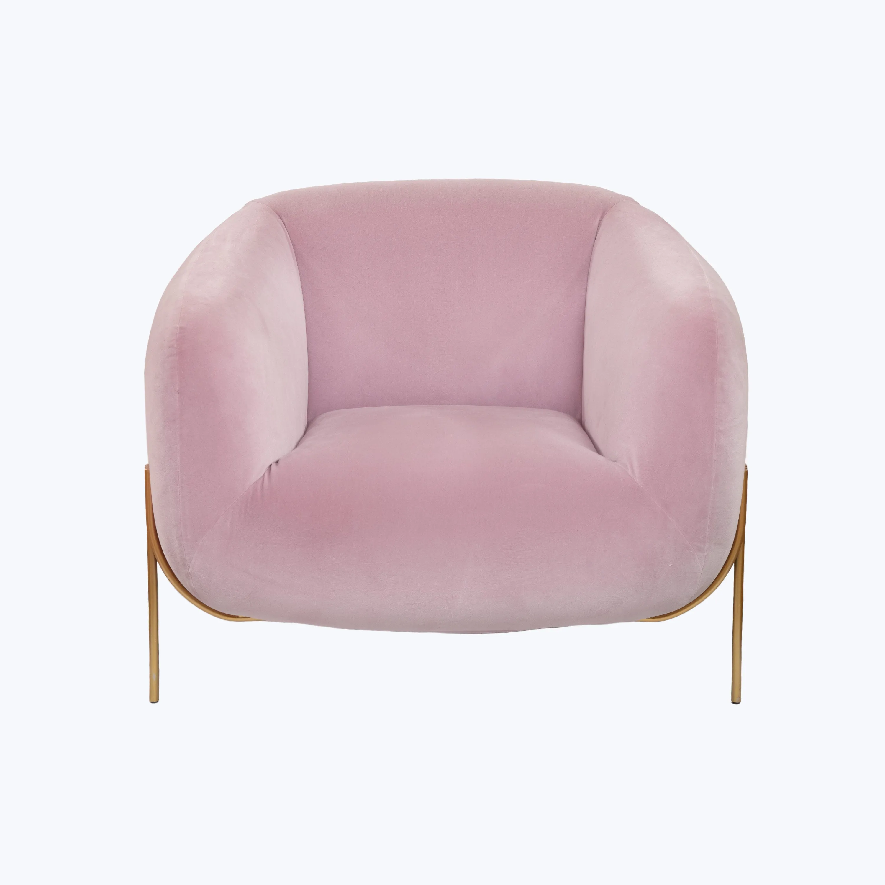 Geo Velvet Armchair