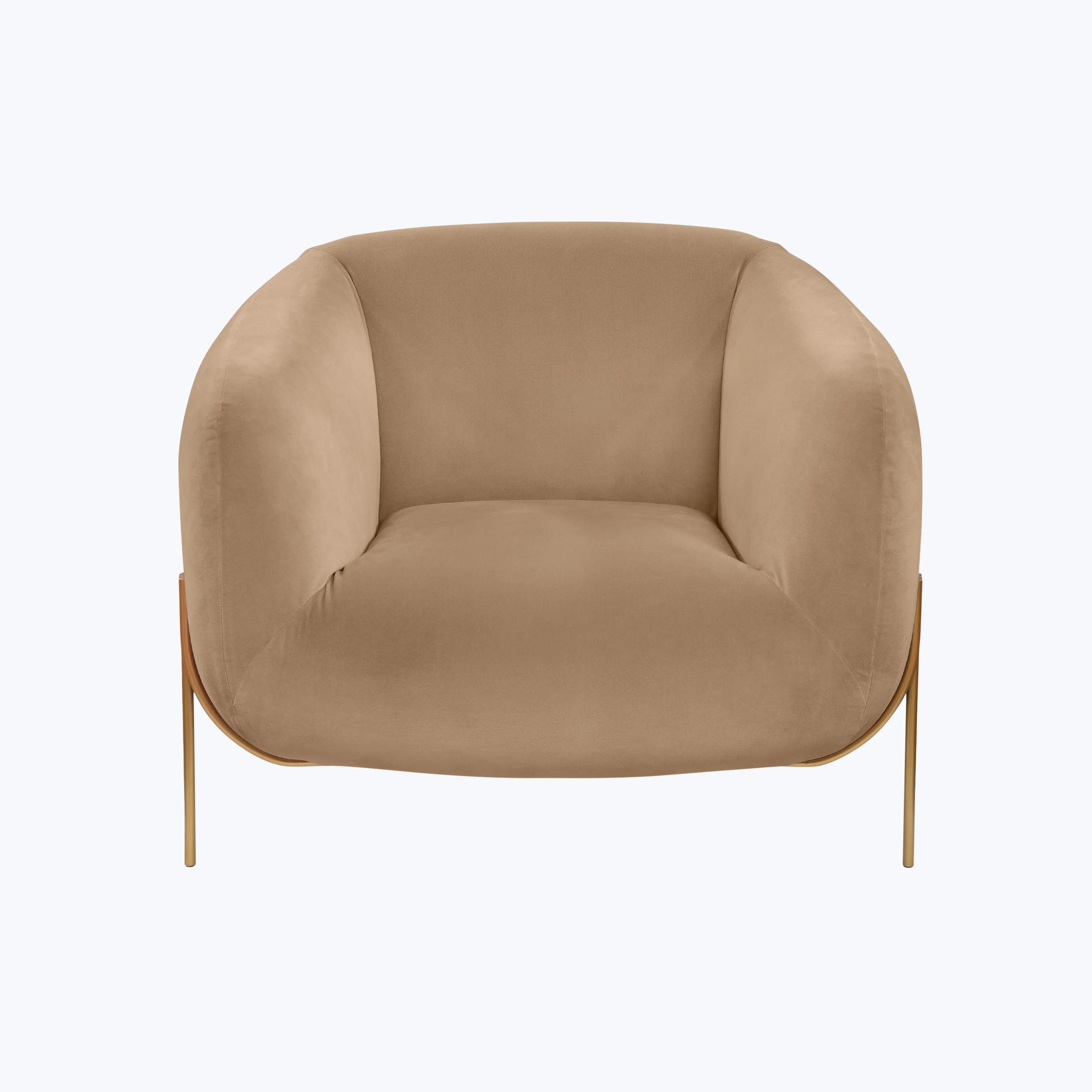 Geo Velvet Armchair