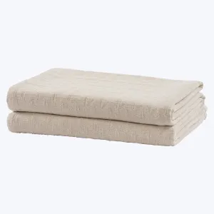 Hemp & Cotton Bedspread, Triangle