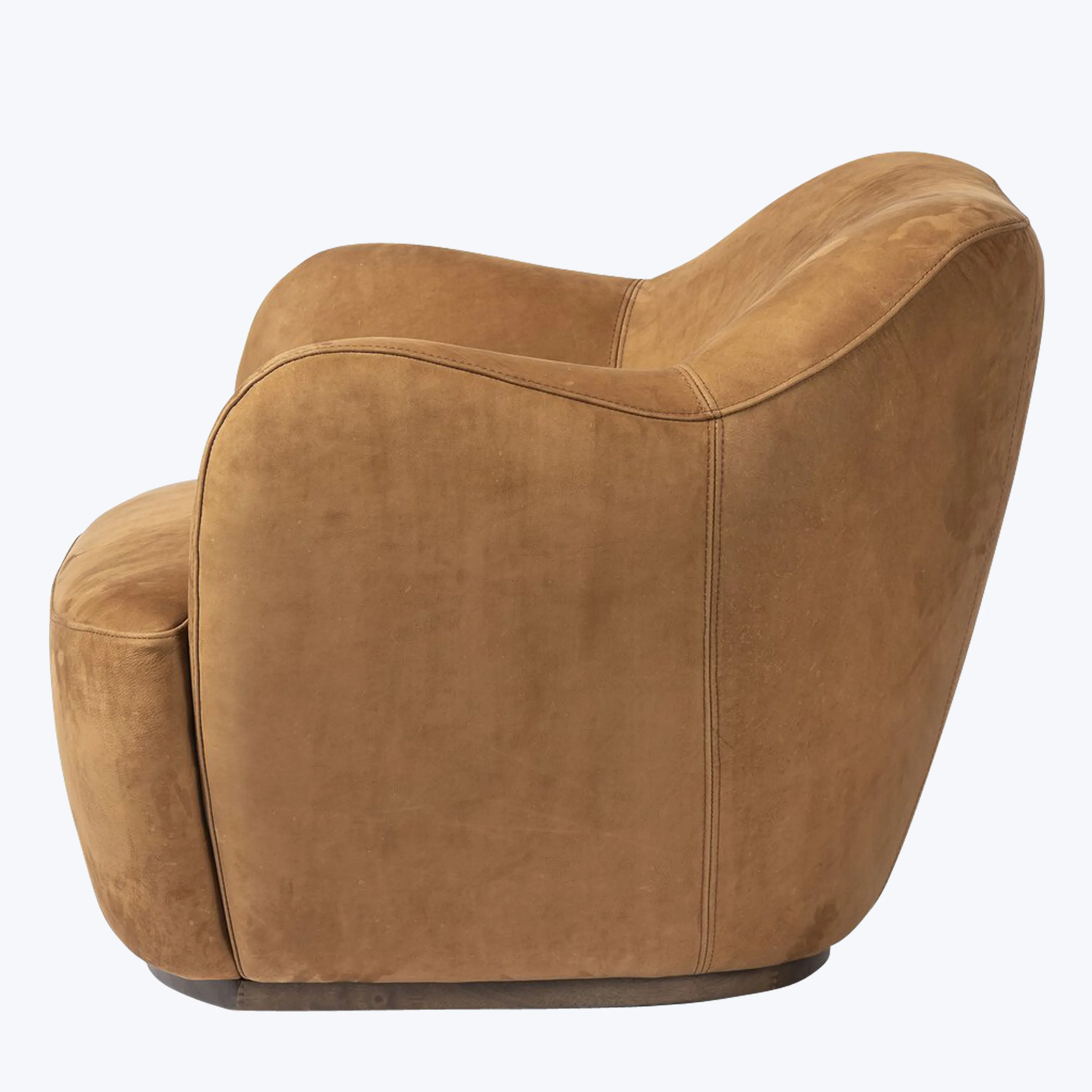 Julius Leather Swivel Chair