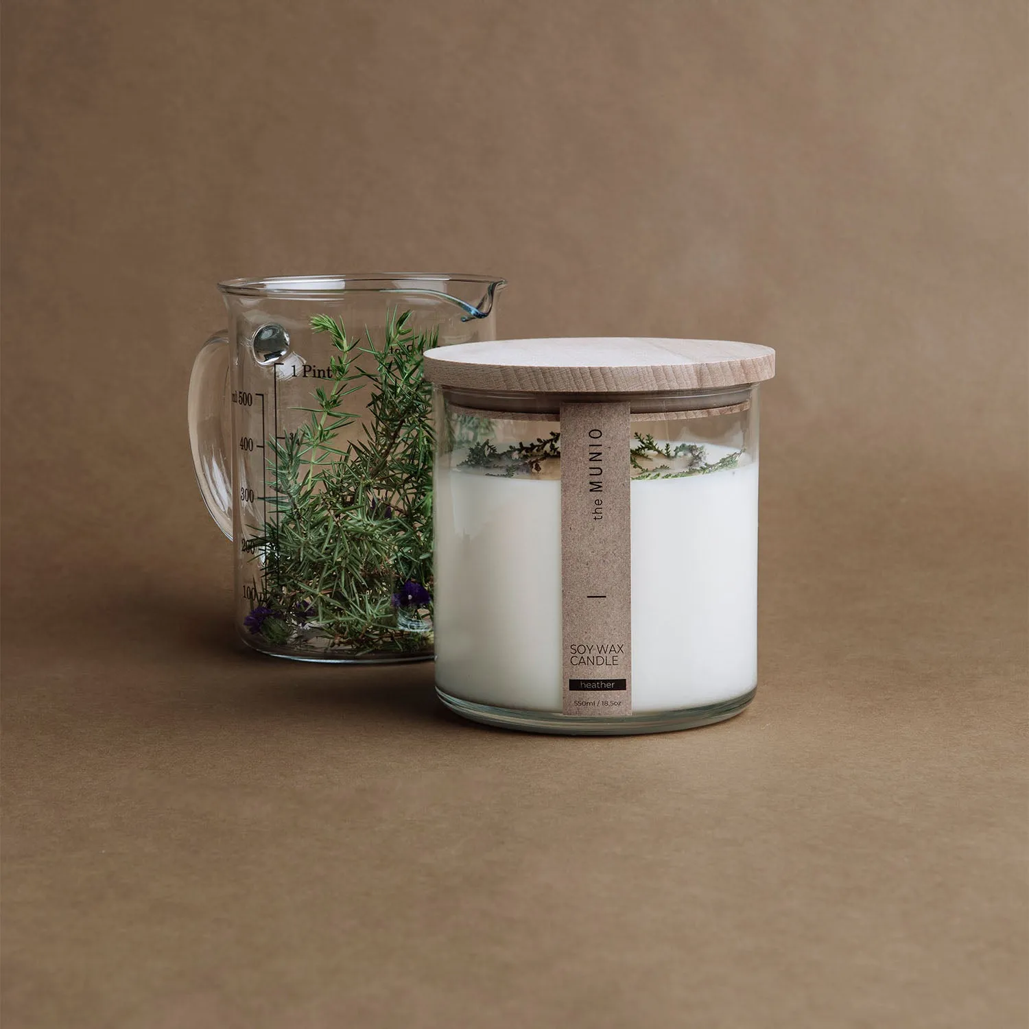 Juniper & Limonium Votive Candle