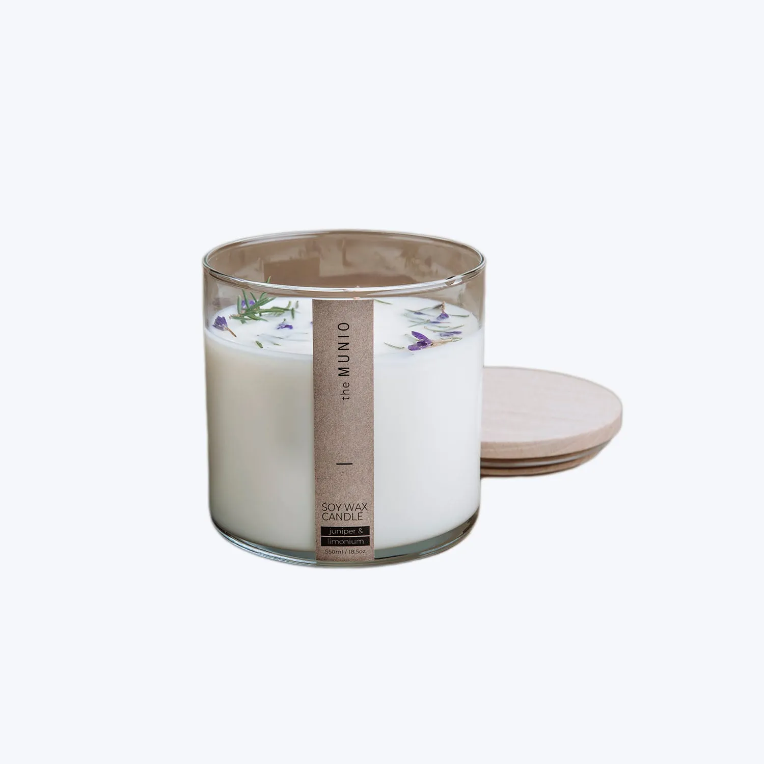 Juniper & Limonium Votive Candle