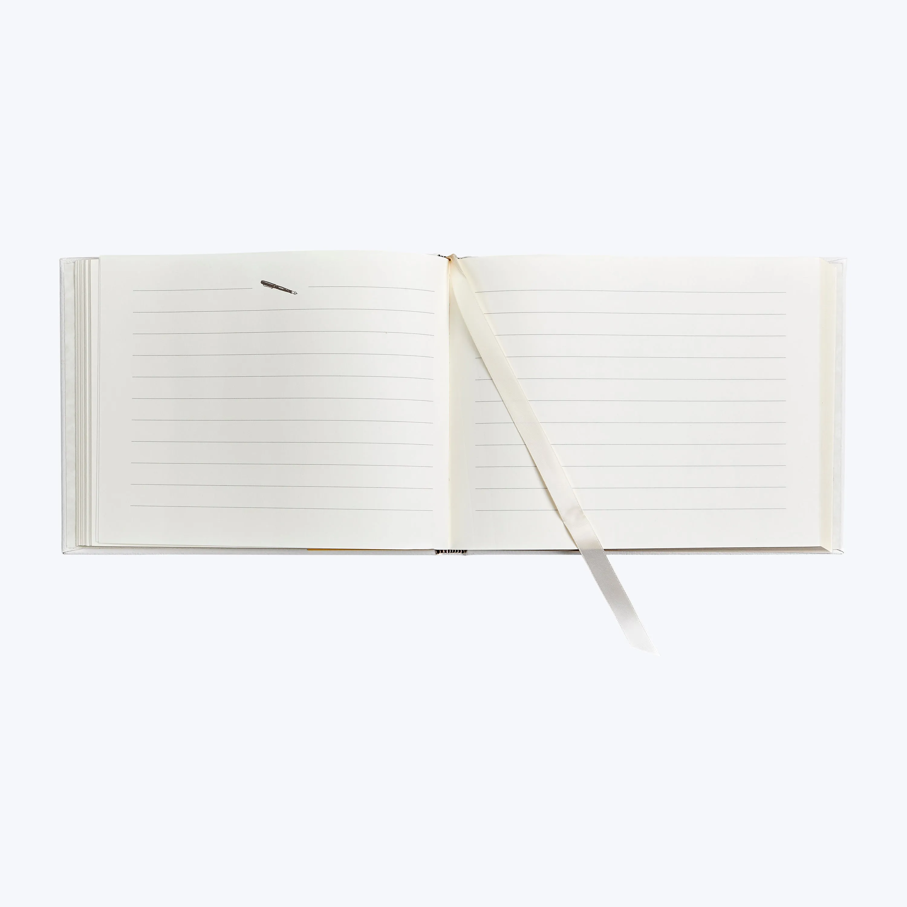 Leather Bound Wedding Guest Book